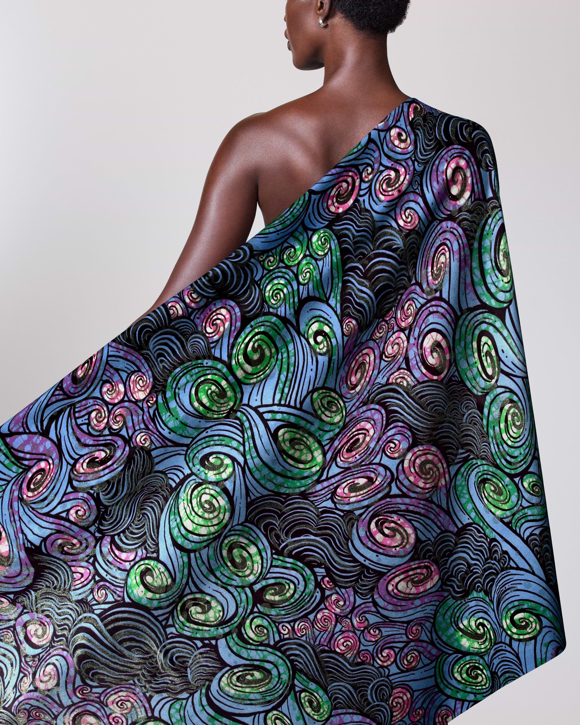 Grand Super-Wax | VLS2604.007 | Orné de Vert Clair Pailleté