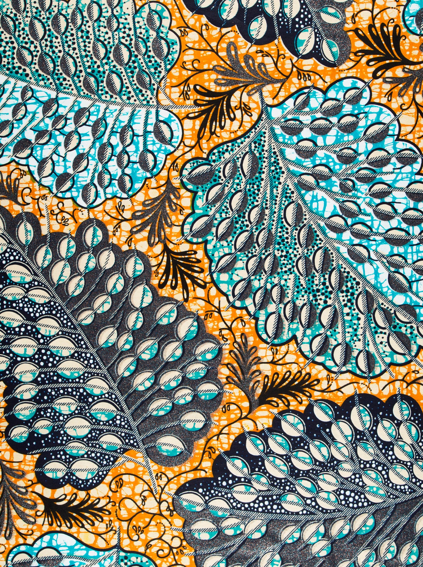 Grand Super-Wax | VLS2767.011 | Orné de Bleu-Cuivre Pailleté