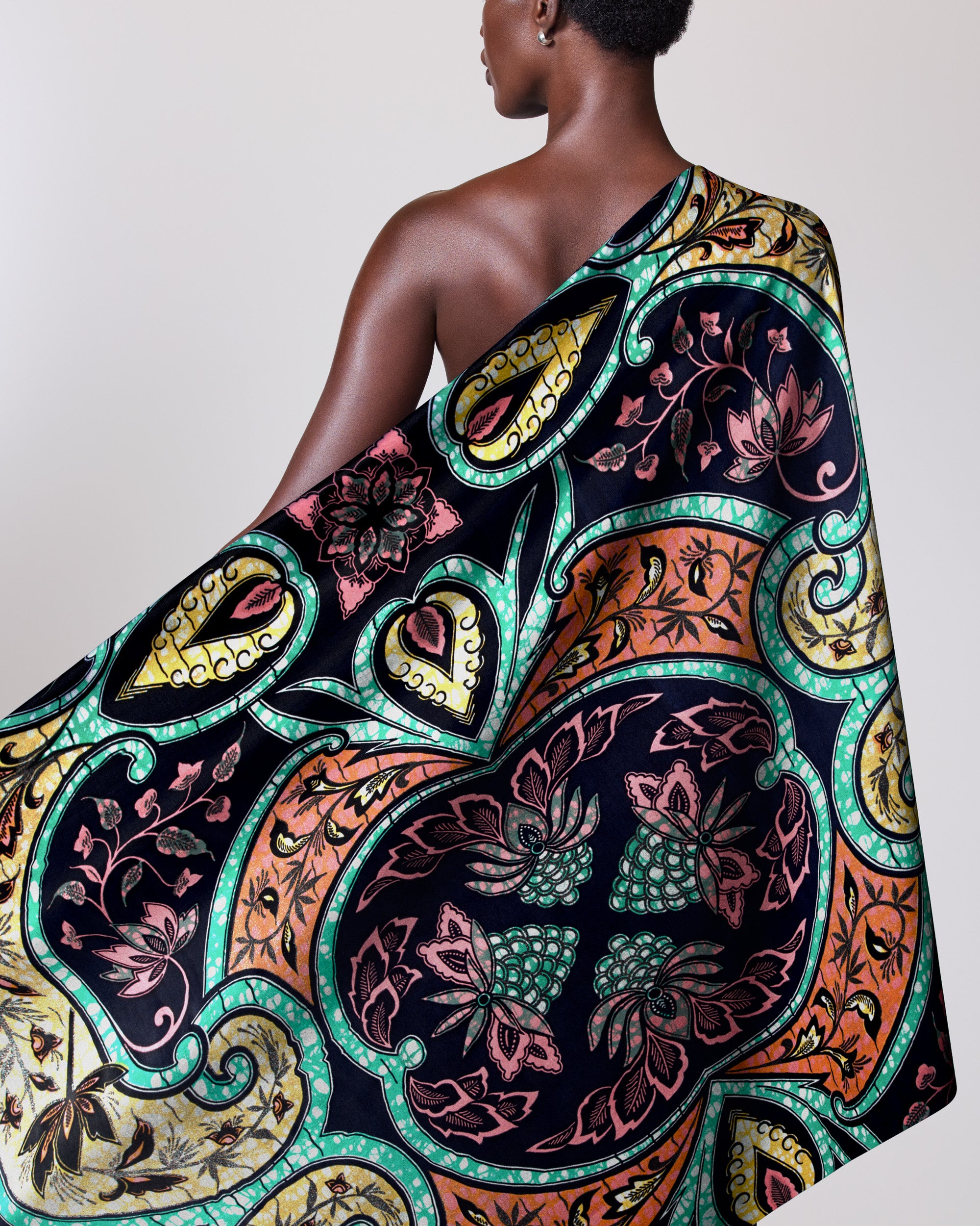 Grand Super-wax | Vls3947.013 | Blue-copper Shine – Vlisco