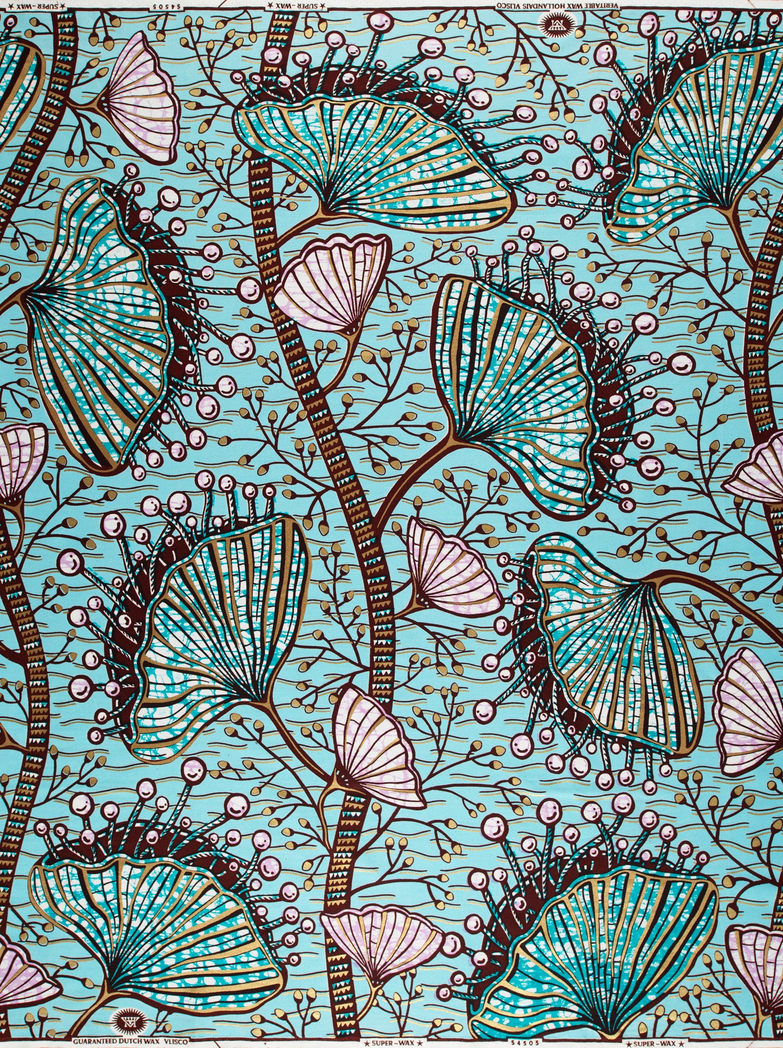 Super-wax | Vls4505.011 | Gold Embellished | Vlisco