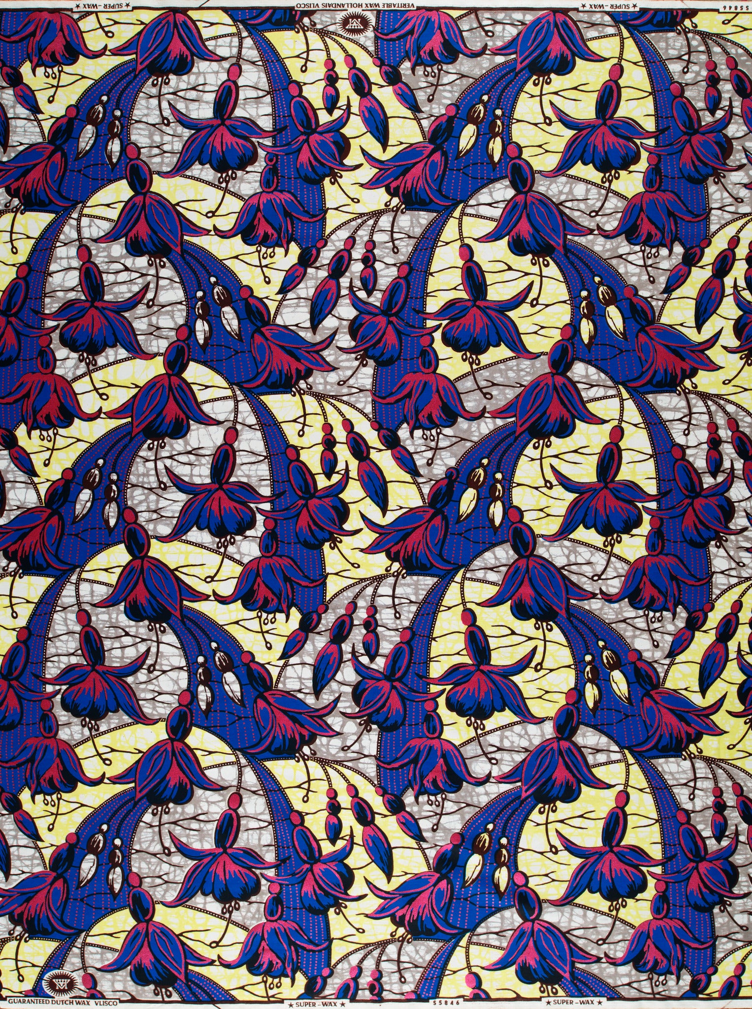 Super-wax | Vls5846.010 | Pink Embellished | Vlisco