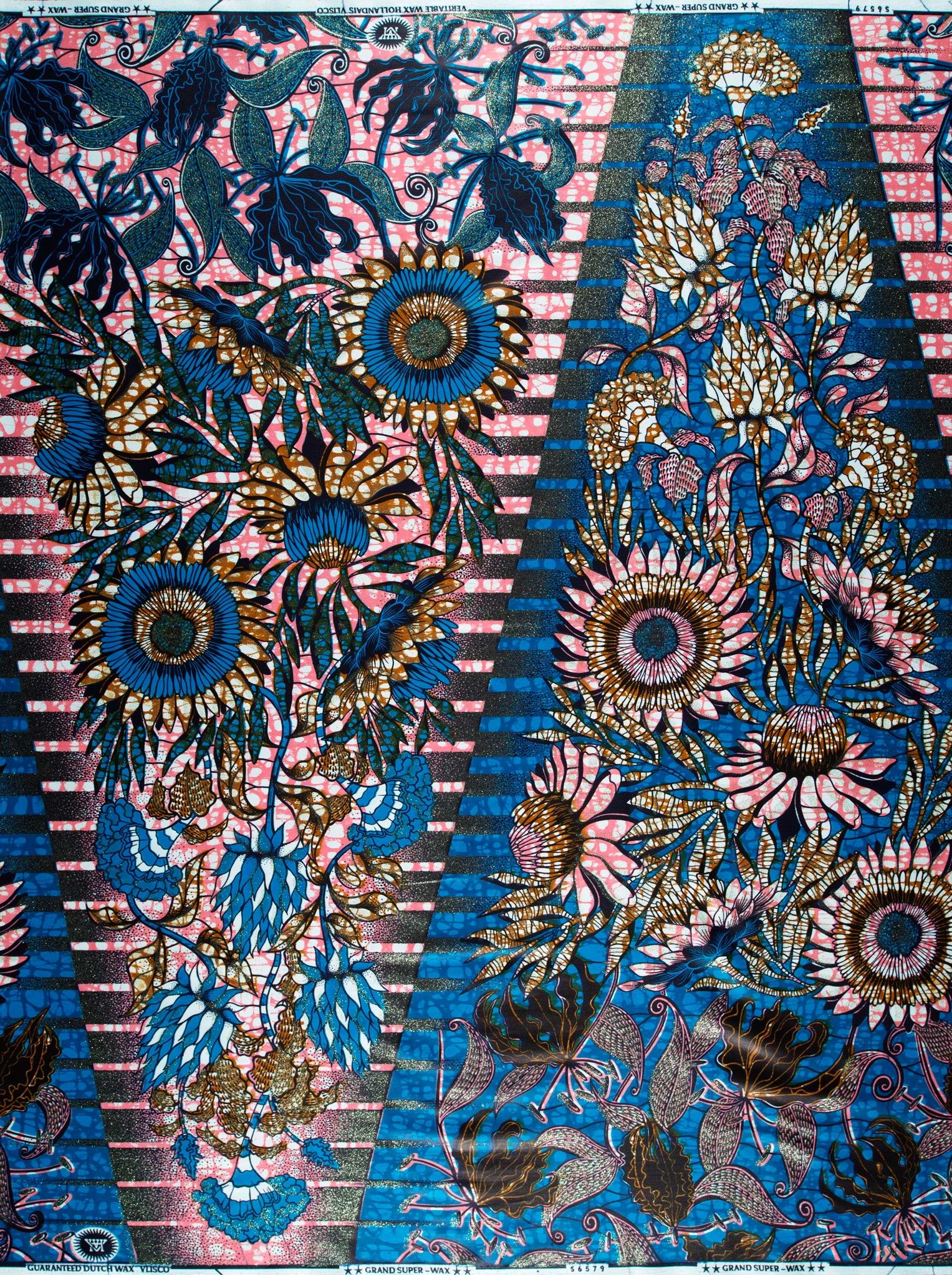 Grand Super-Wax | VLS6579.007 | Pale Green Shine Embellished – Vlisco