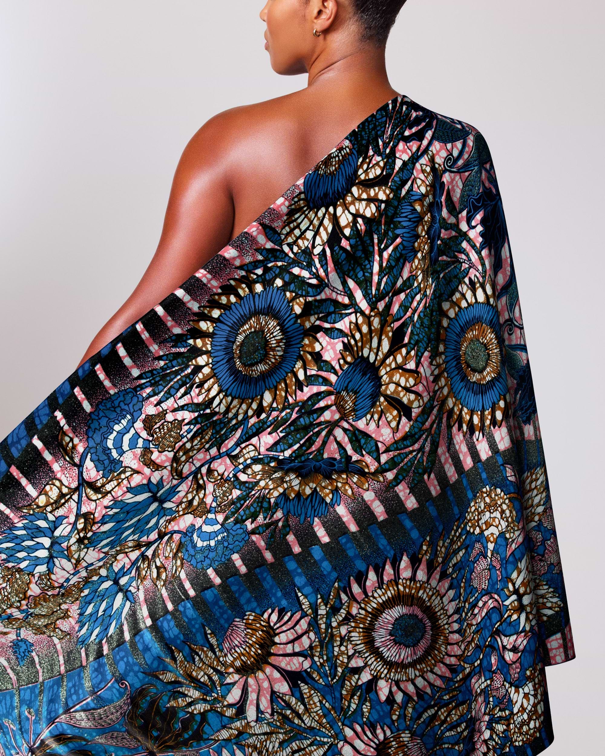 Grand Super-Wax | VLS6579.007 | Pale Green Shine Embellished – Vlisco