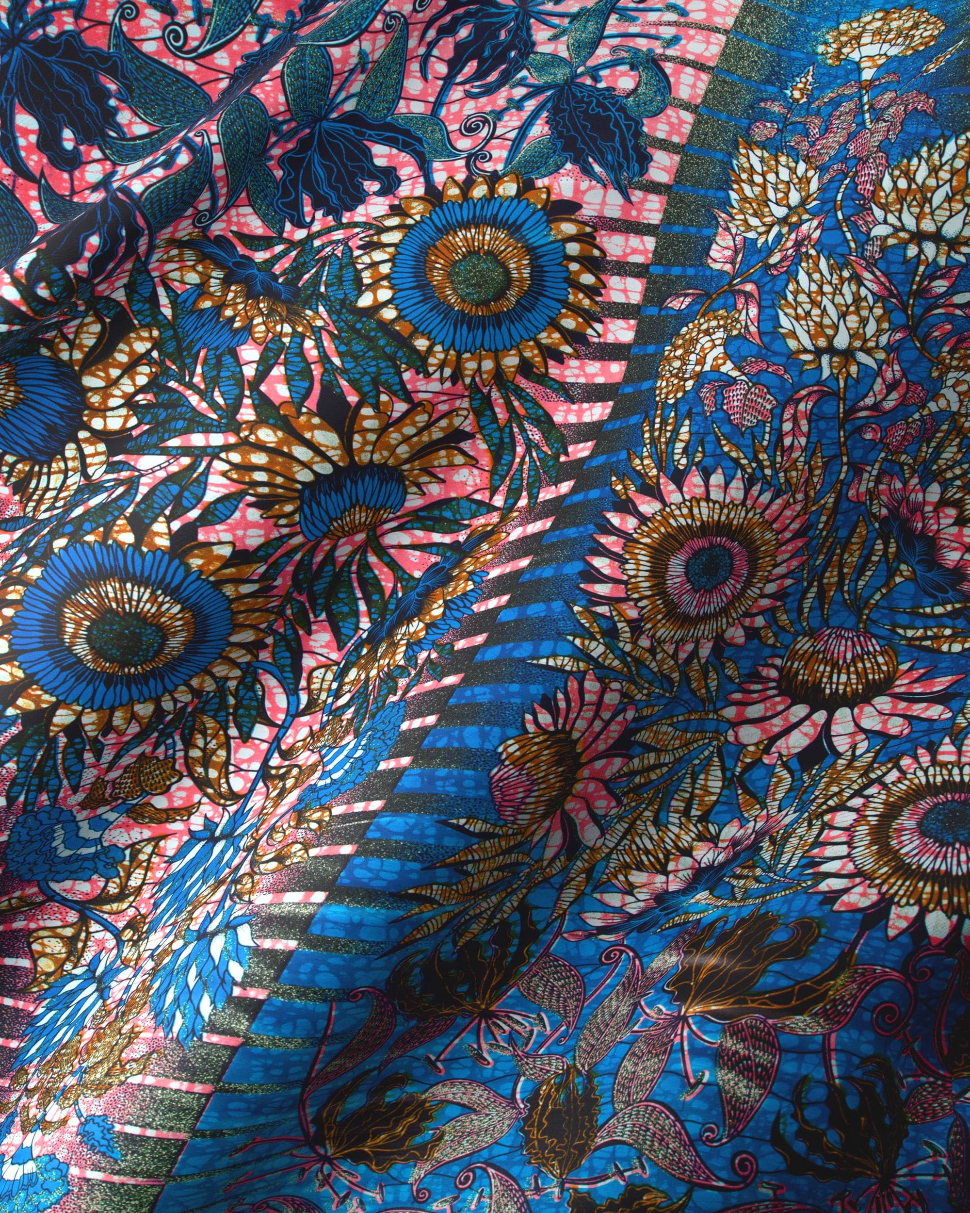 Grand Super-Wax | VLS6579.007 | Pale Green Shine Embellished – Vlisco