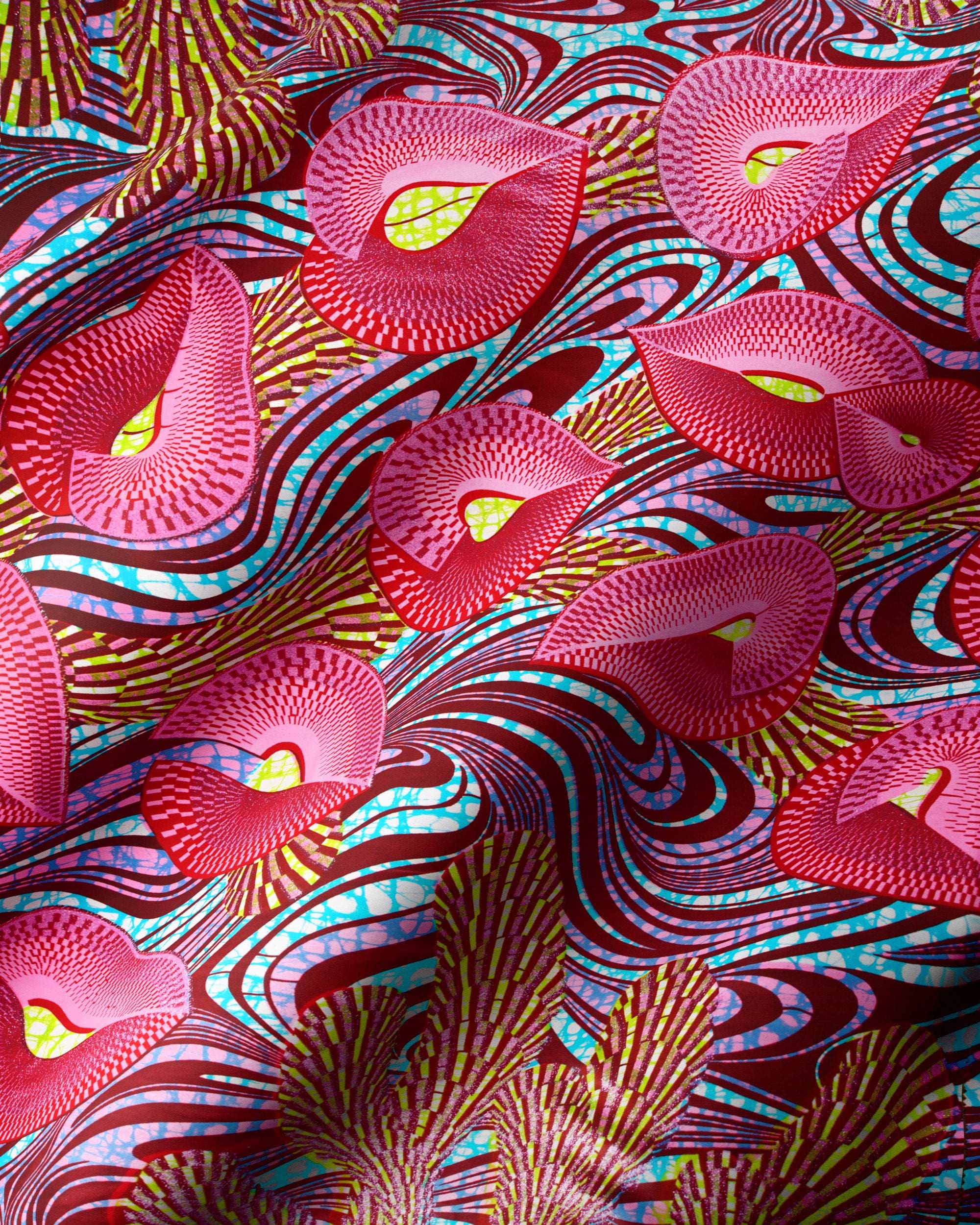 Grand Super-Wax | VLS6997.001 | Lilac Glitter Embellished – Vlisco