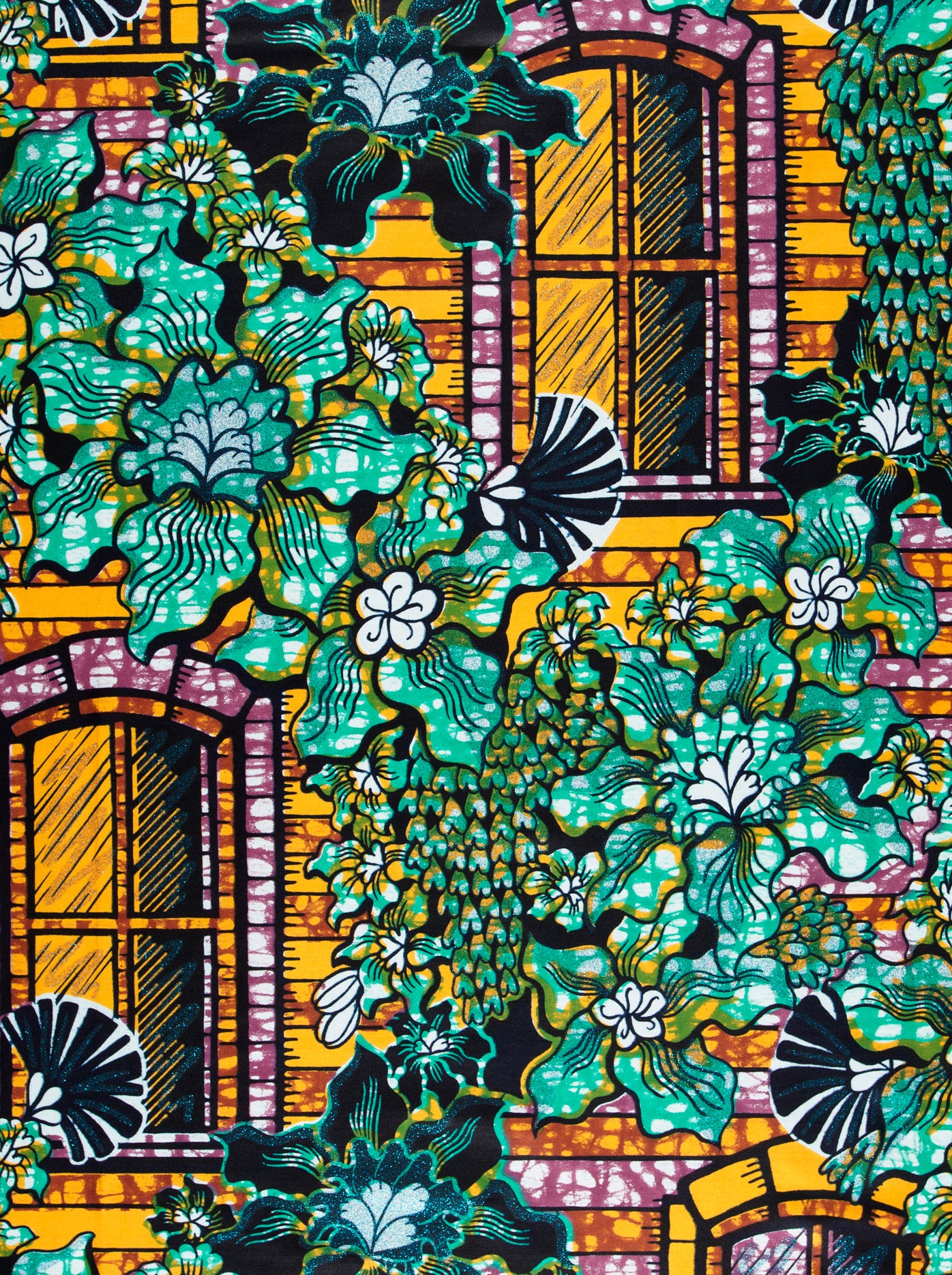 Grand Super-Wax | VLS7072.001 | Blue Glitter Embellished – Vlisco
