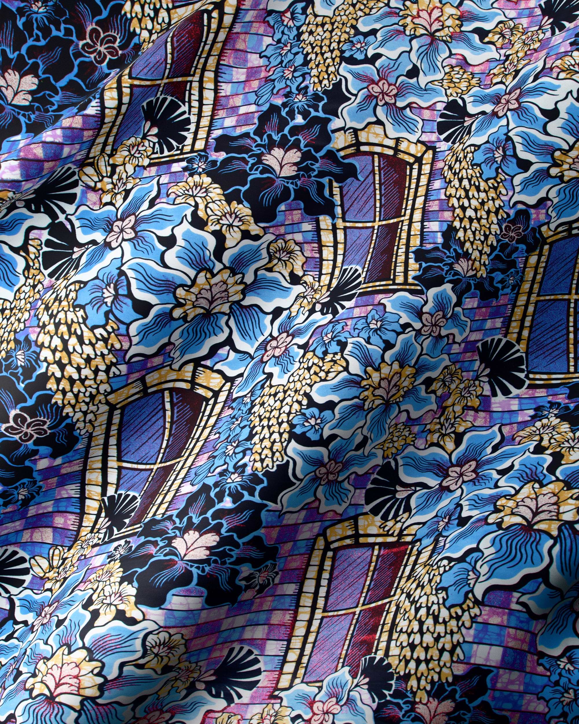 Grand Super-Wax | VLS7072.002 | Red Glitter Embellished – Vlisco