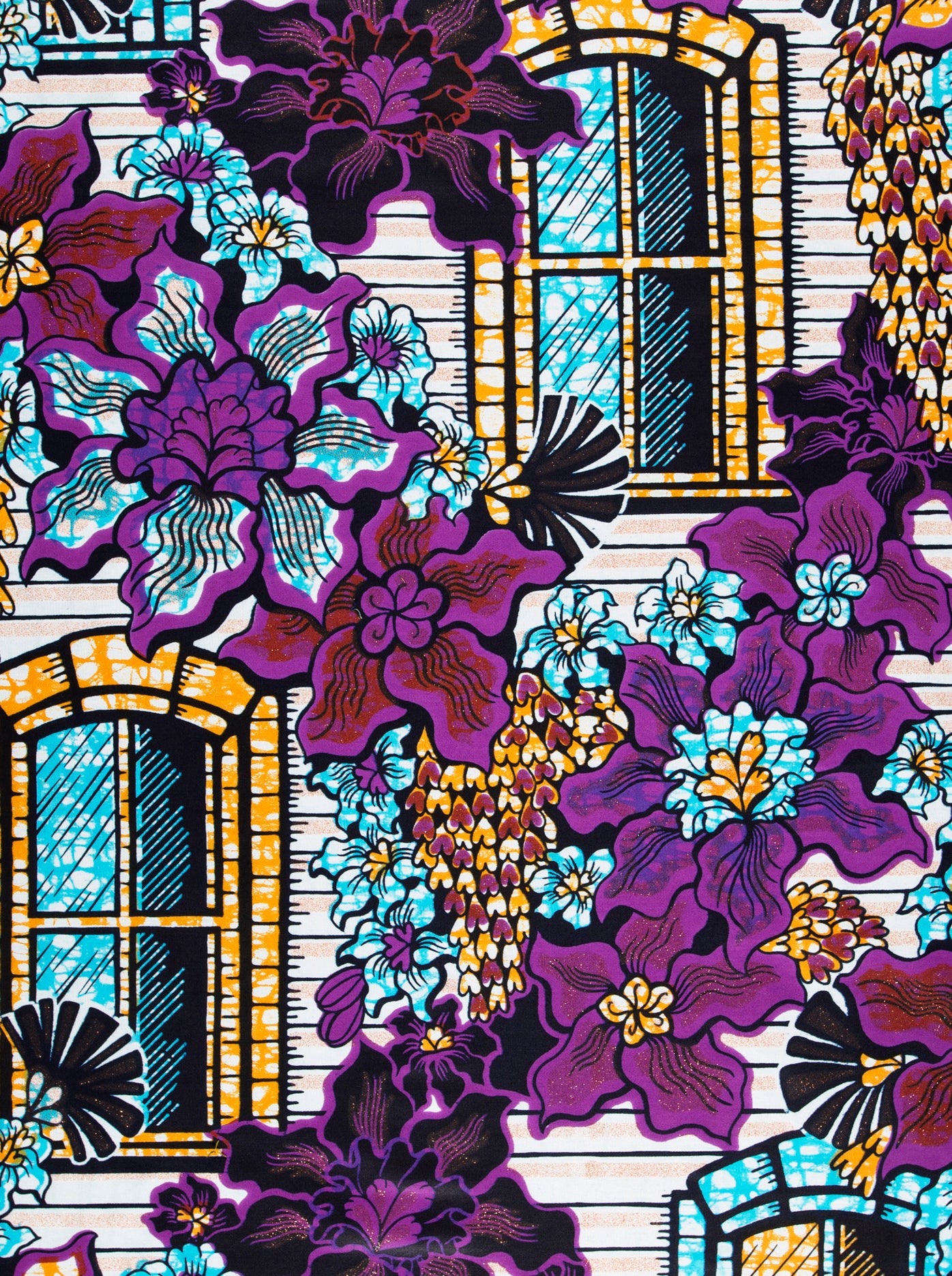 Grand Super-Wax | VLS7072.003 | Copper Glitter Embellished – Vlisco