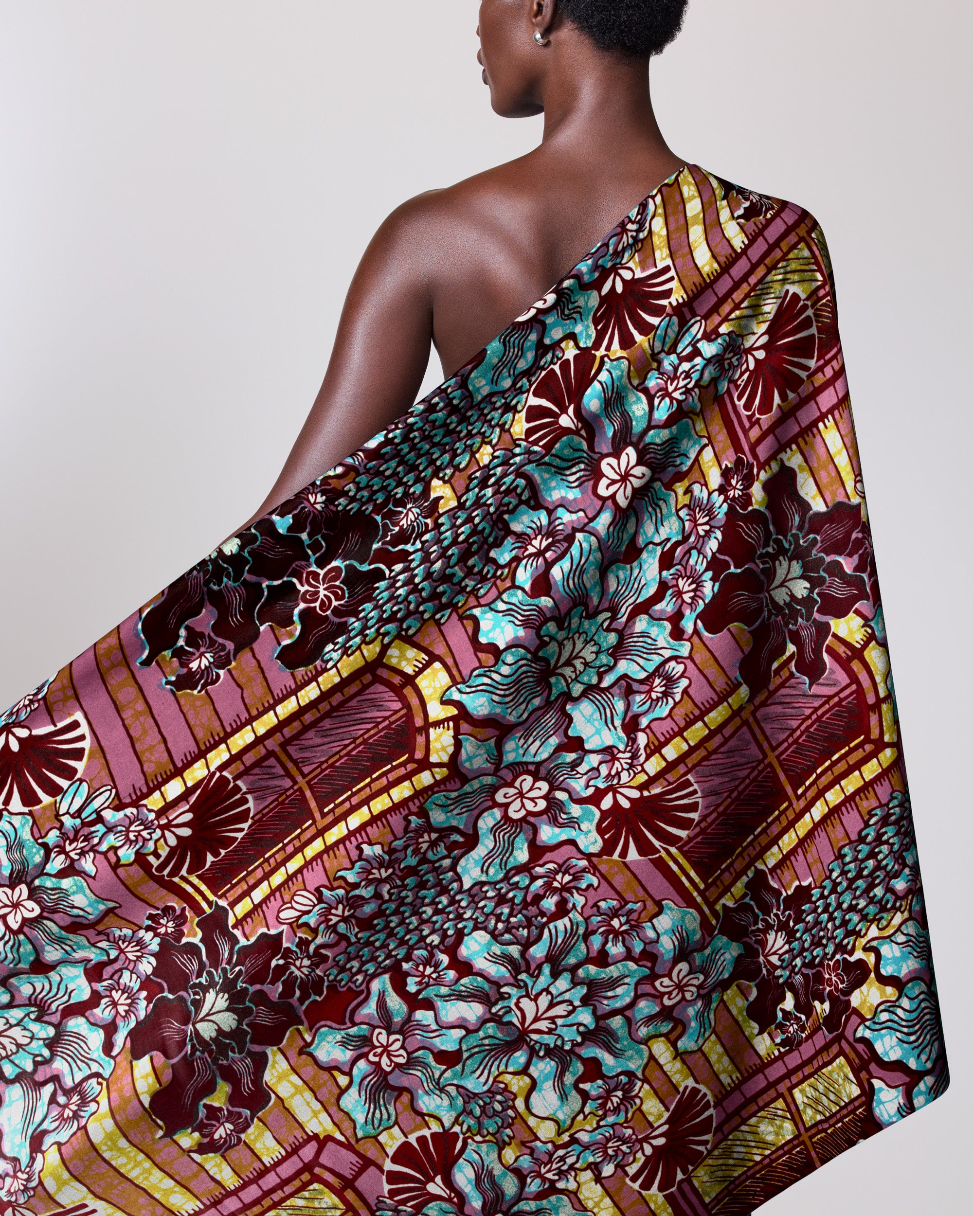 Grand Super-Wax | VLS7072.005 | Green Glitter Embellished – Vlisco