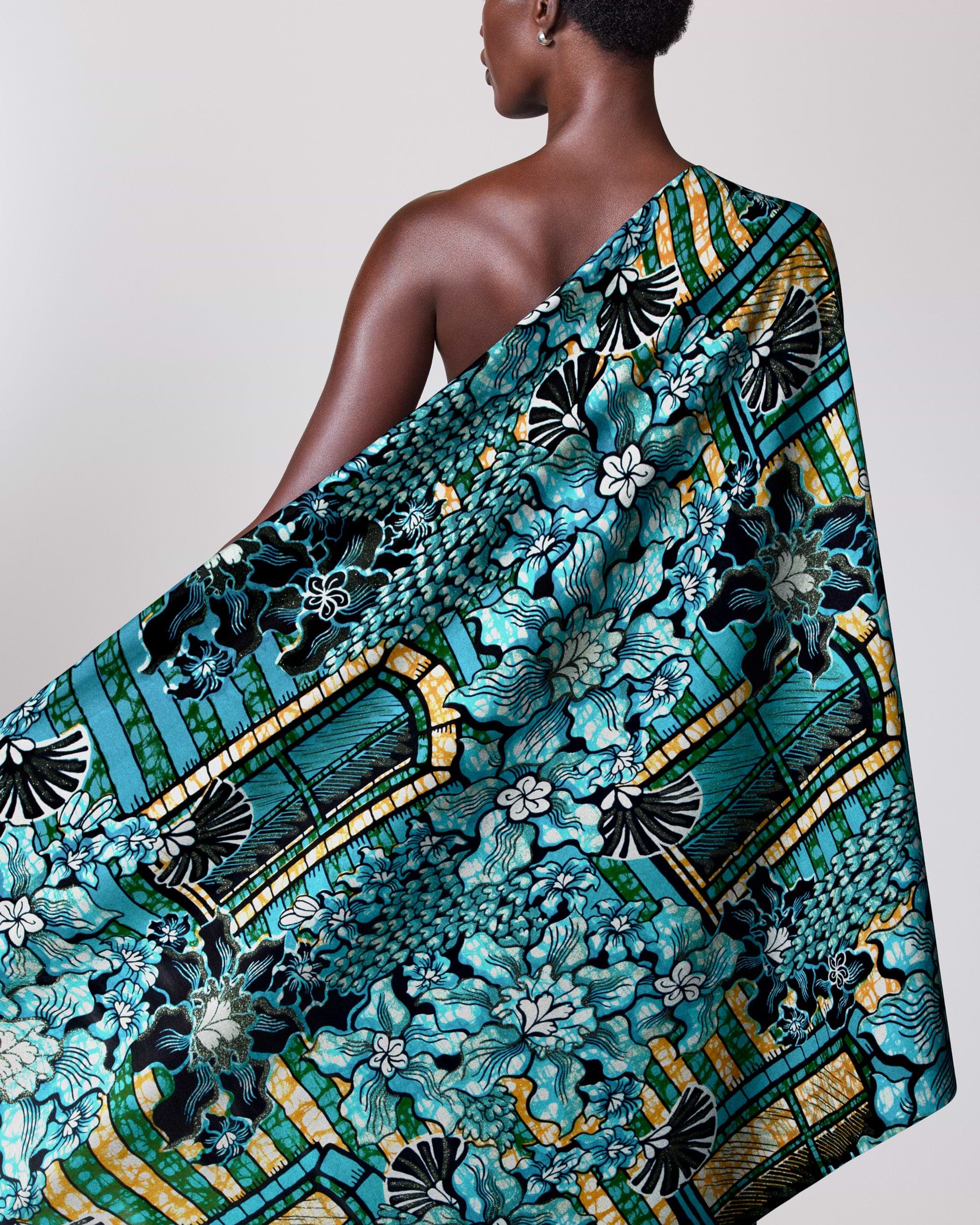 Grand Super-Wax | VLS7072.006 | Pastel Green Glitter Embellished