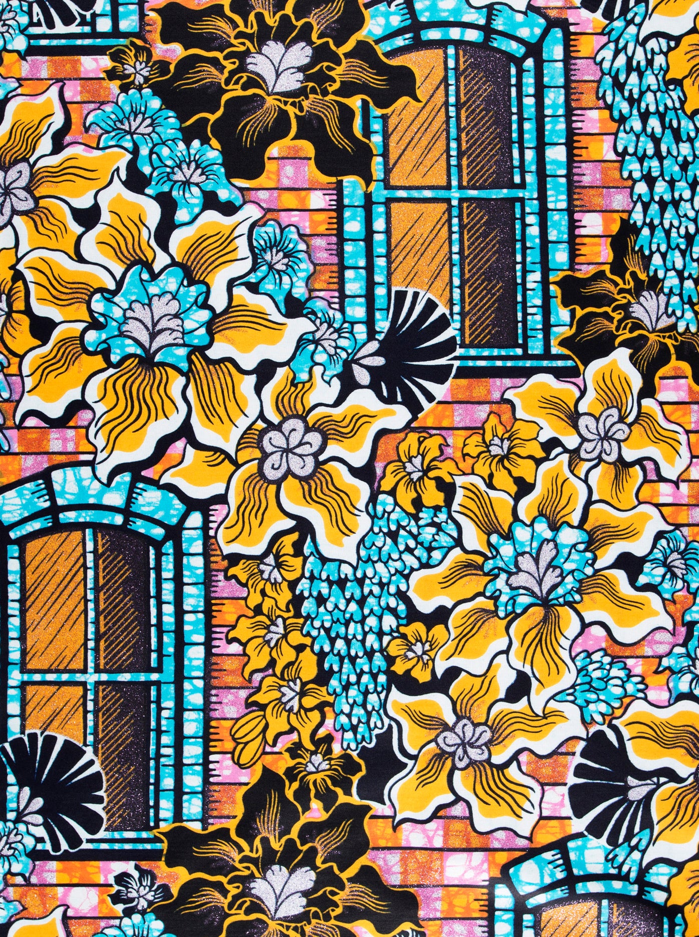 Grand Super-Wax | VLS7072.007 | Lilac Glitter Embellished – Vlisco