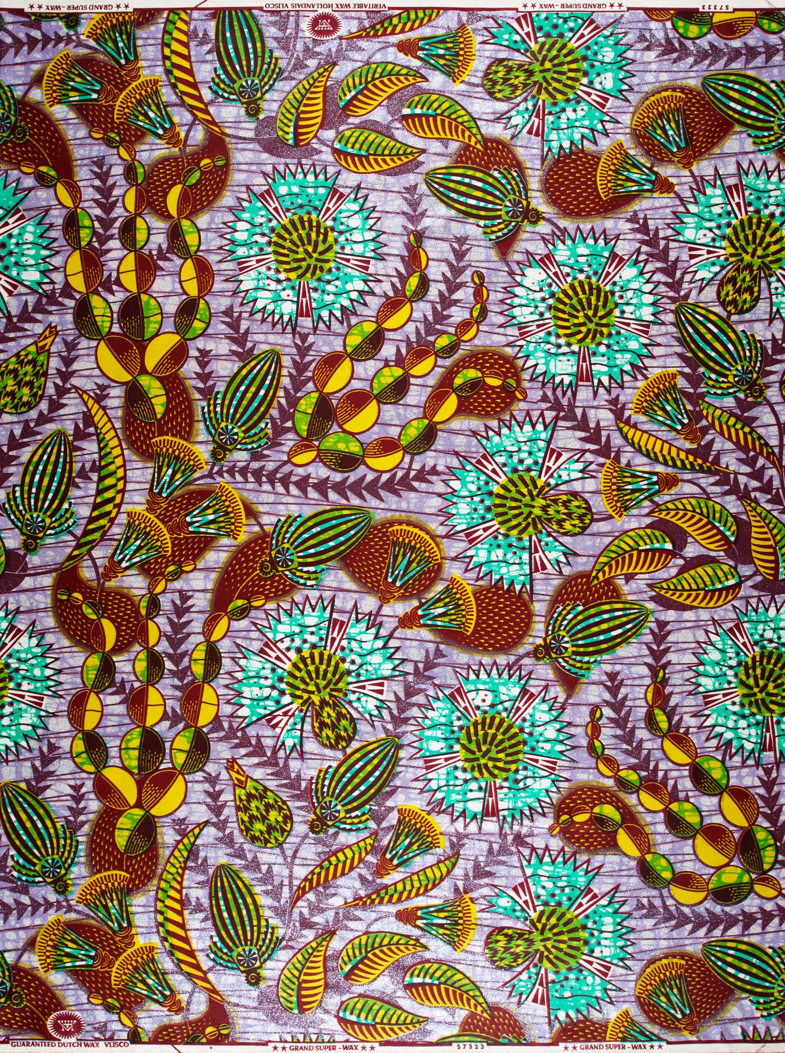 Grand Super-Wax | VLS7323.002 | Orné de Bleu-Lilas Pailleté