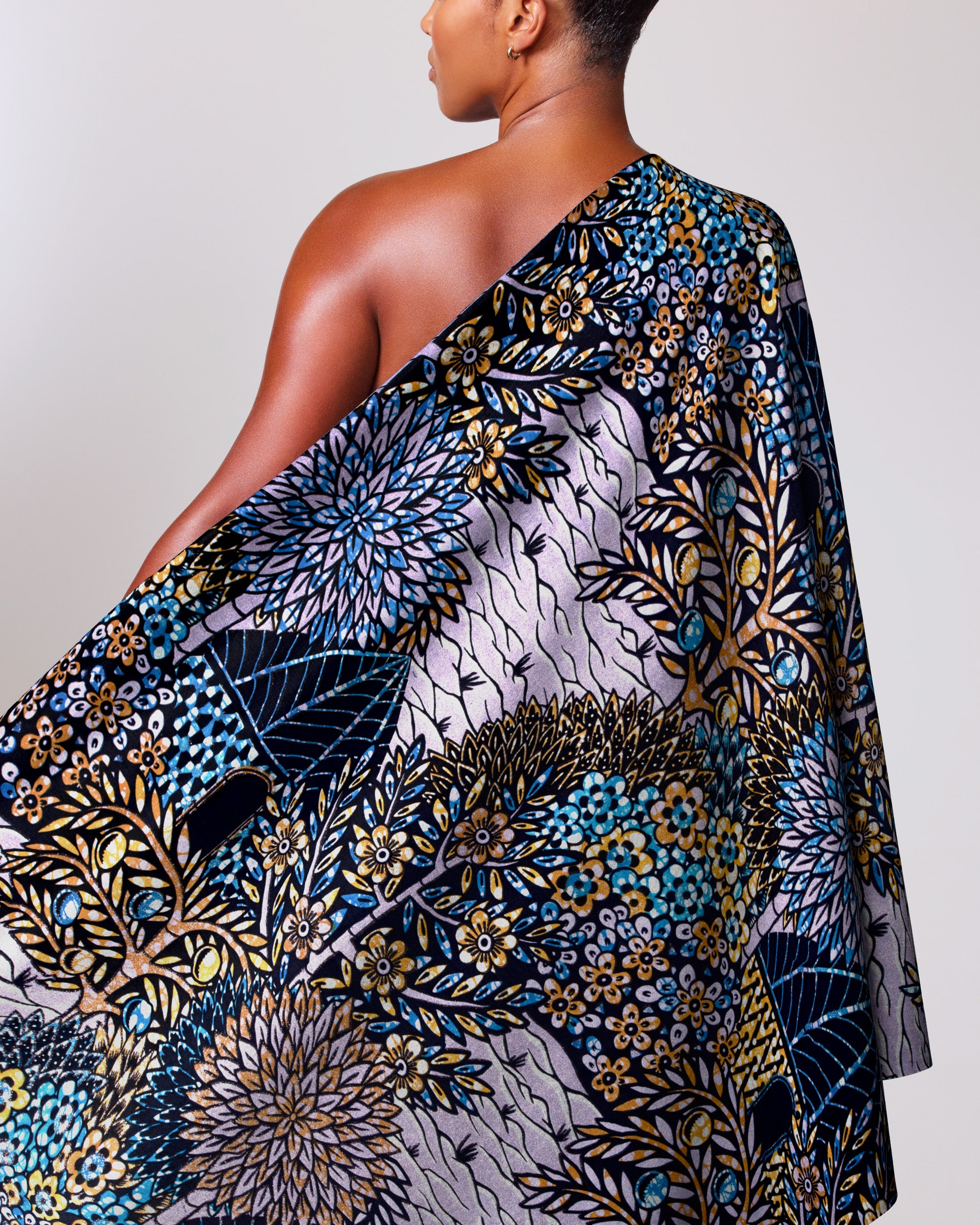WAX THM ザハードマン　OVY KAJA サンフランシスコネクト Grand Super-wax | Vls7714.013 | Lilac-copper Shine – Vlisco