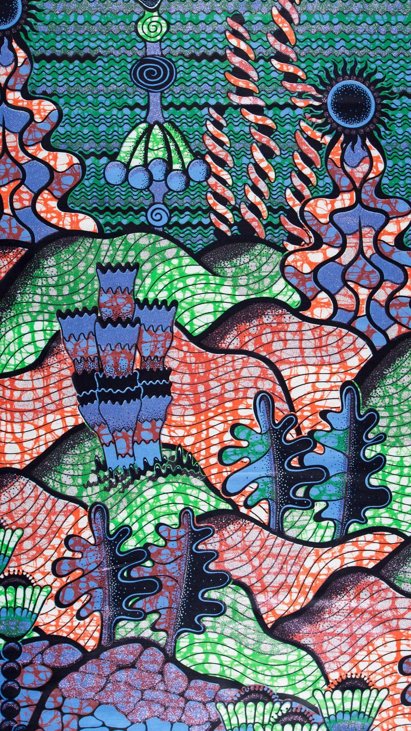 Grand Super-Wax | VLS7857.007 | Orné de Lilas Pailleté