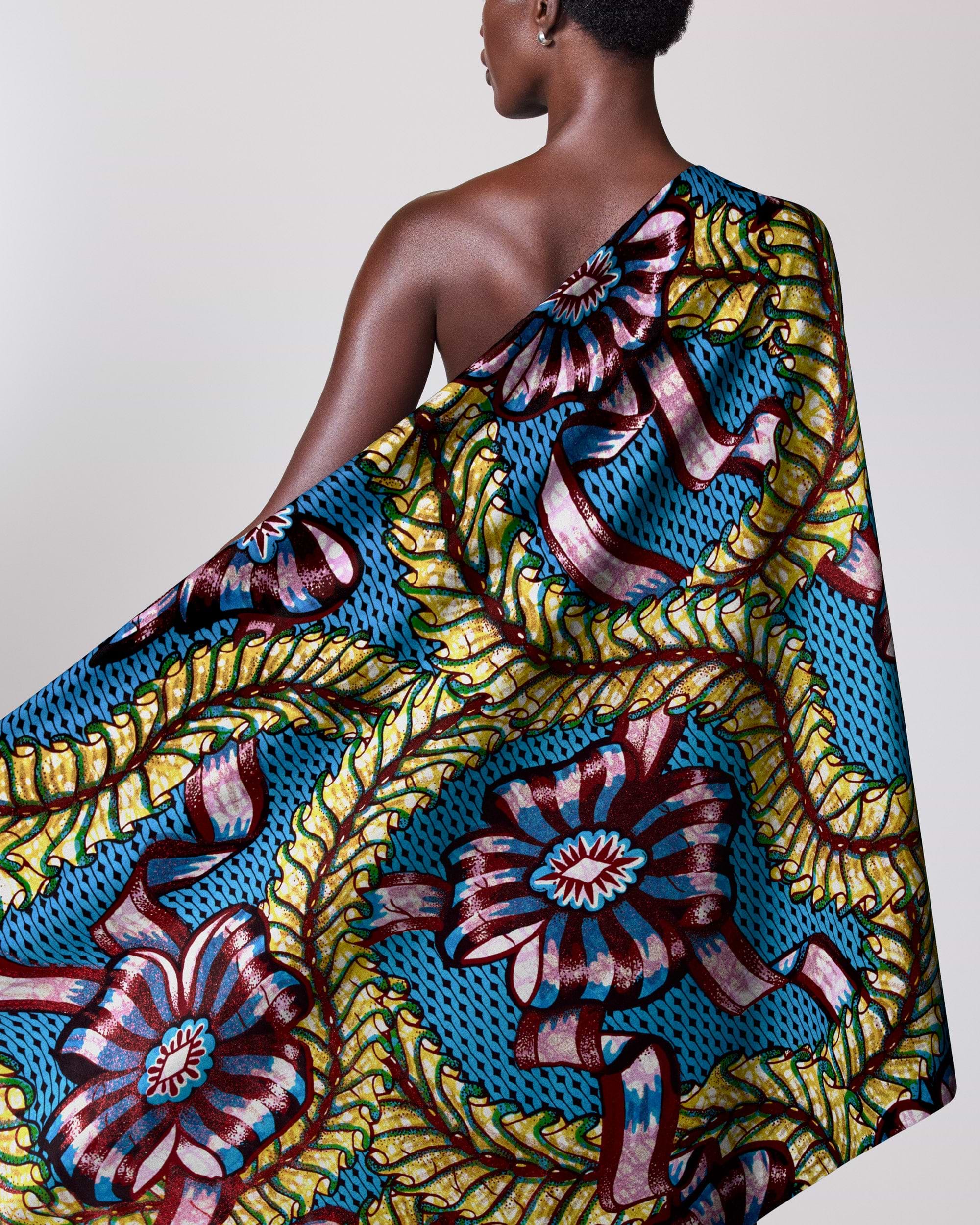 Grand Super-Wax | VLS8306.001 | Red Glitter Embellished – Vlisco
