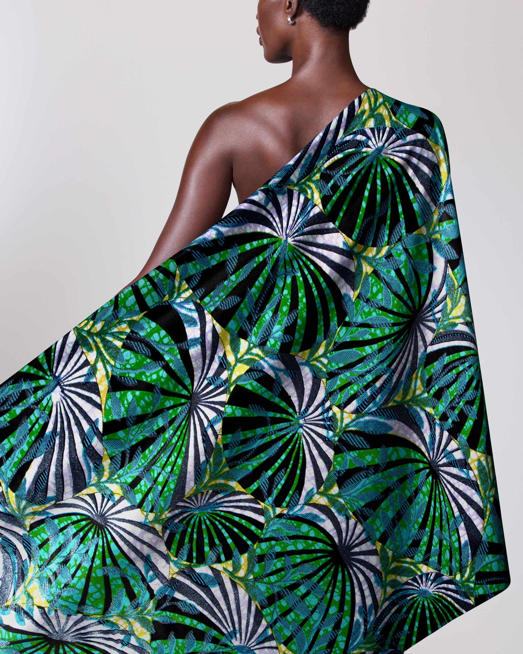 Grand Super-Wax | VLS8722.002 | Lilac-Blue Shine Embellished – Vlisco
