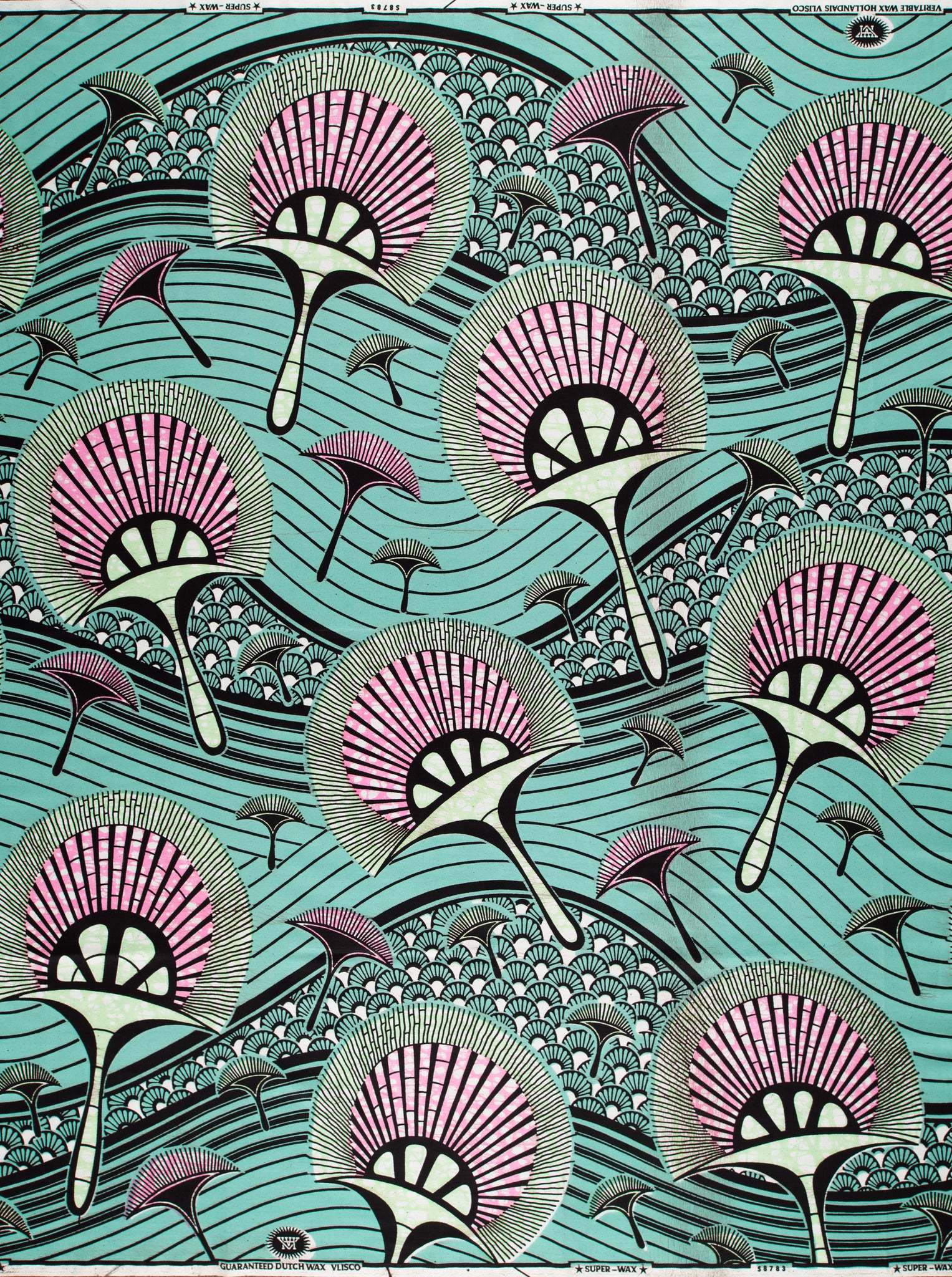 Wax Hollandais | VLA0196.124 | Orné d'Argent