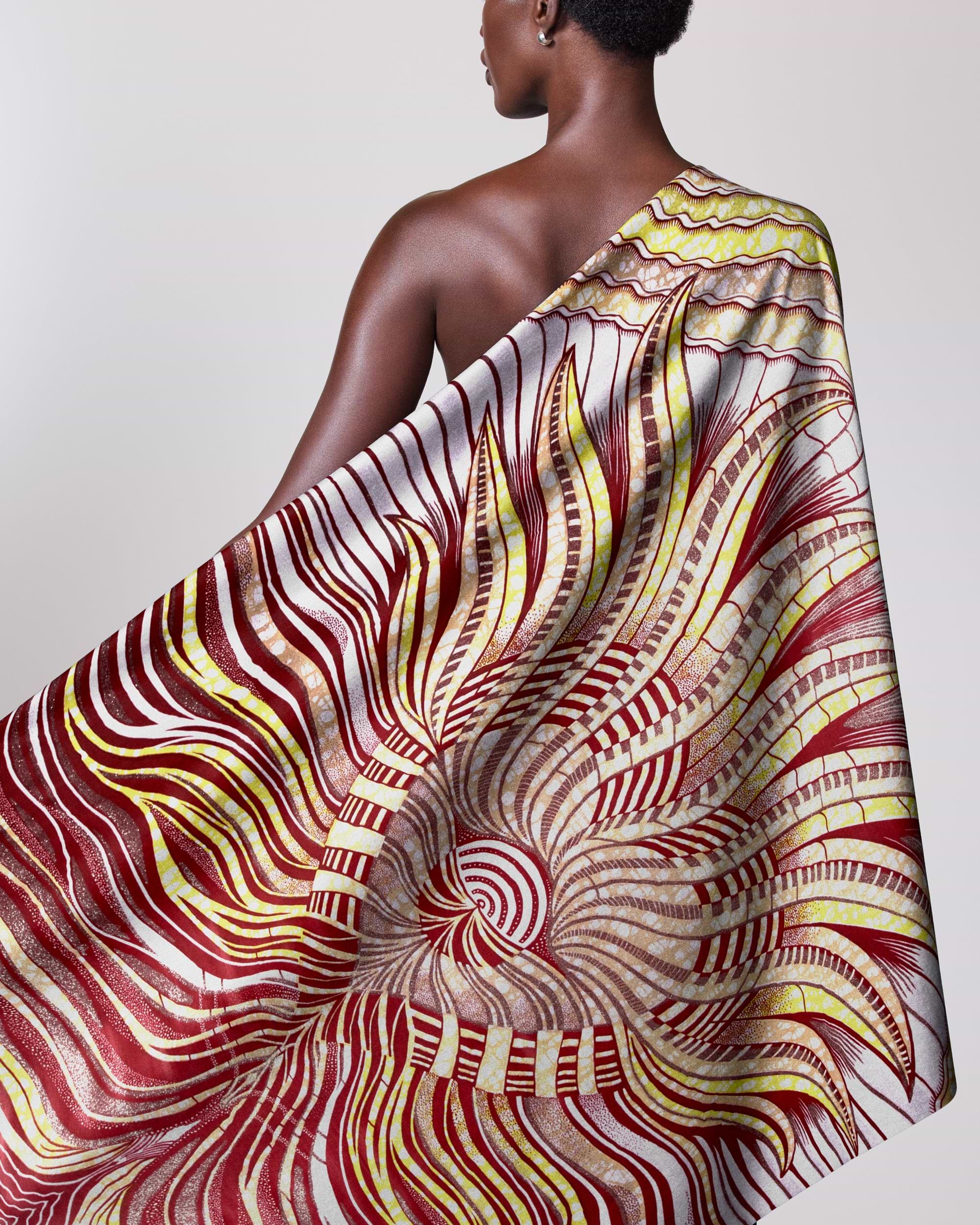 Grand Super-Wax | VLS8833.003 | Silver Glitter Embellished – Vlisco
