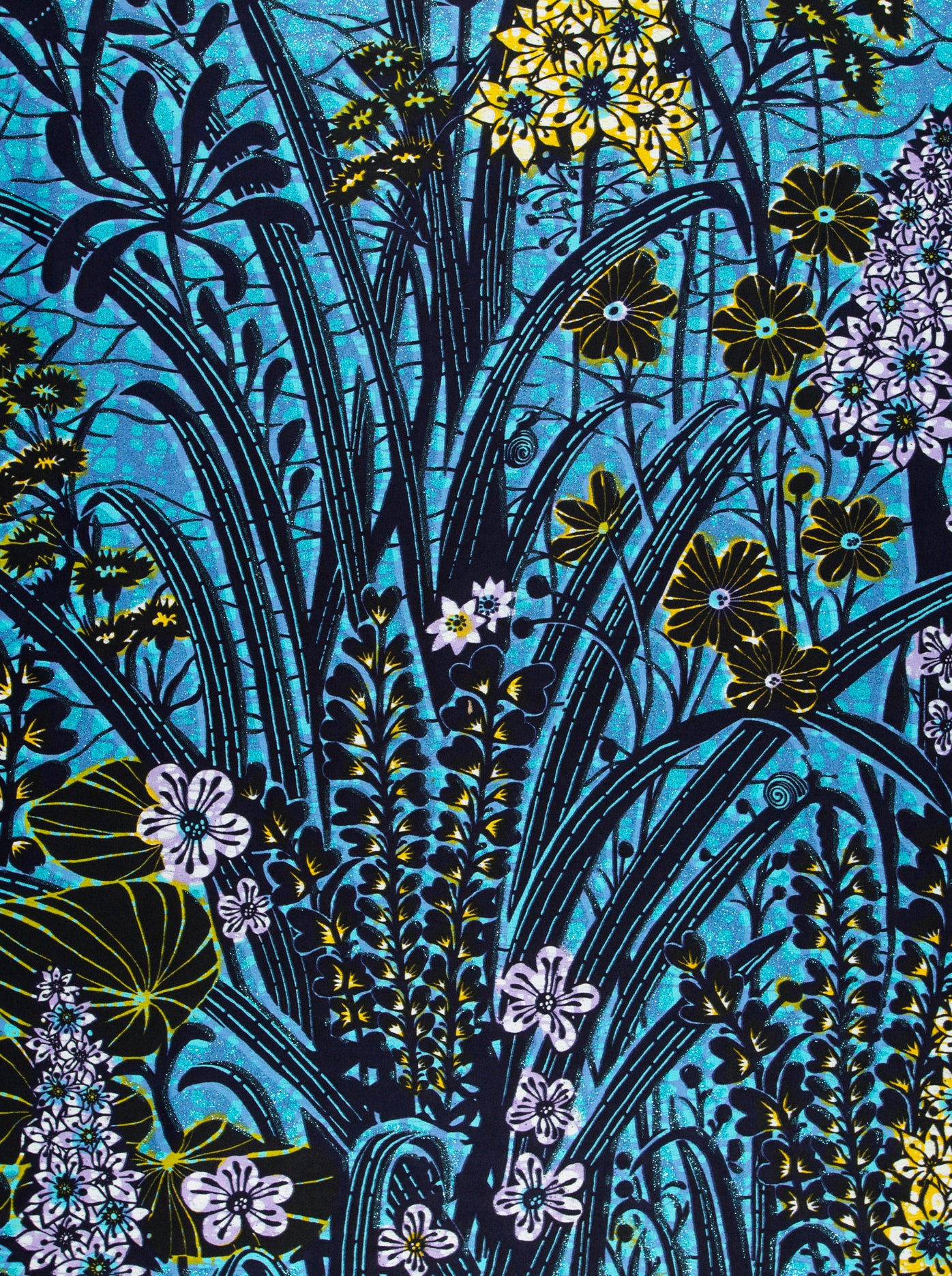 Grand Super-Wax | VLS9336.014 | Orné de Bleu Clair Pailleté