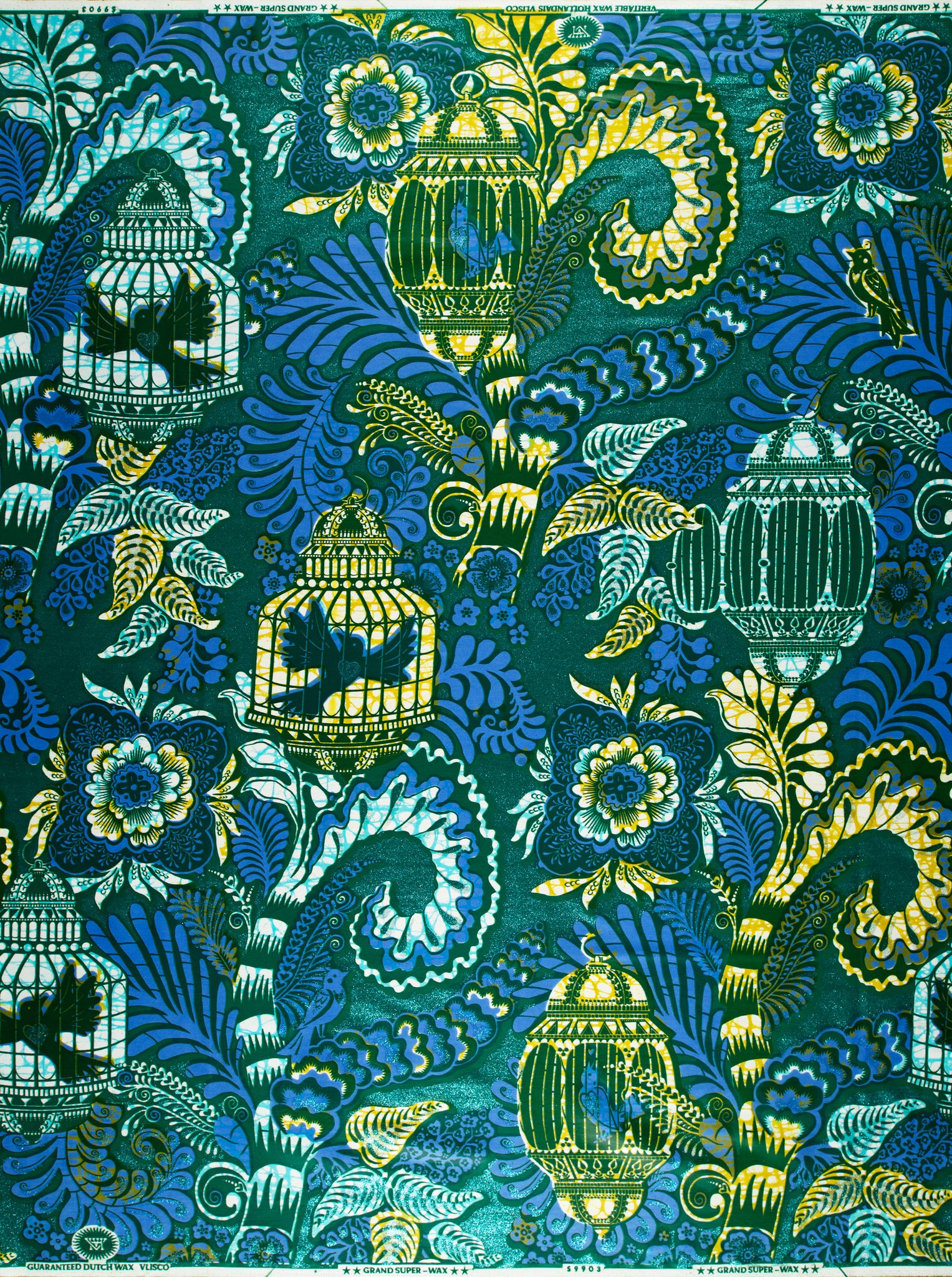 Grand Super-Wax | VLS9903.009 | Pale Blue Shine Embellished