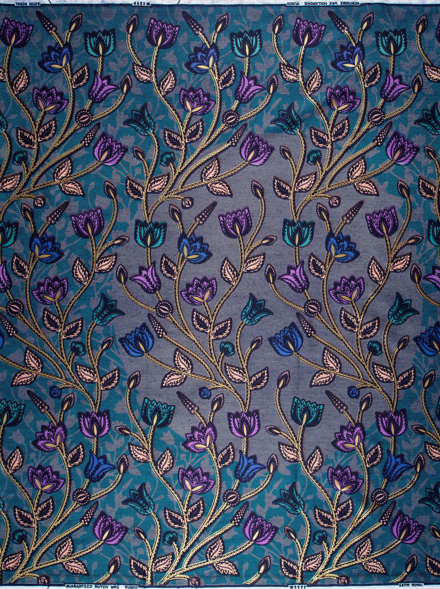 Satin Royal | VLW2895.010 | Gold Embellished