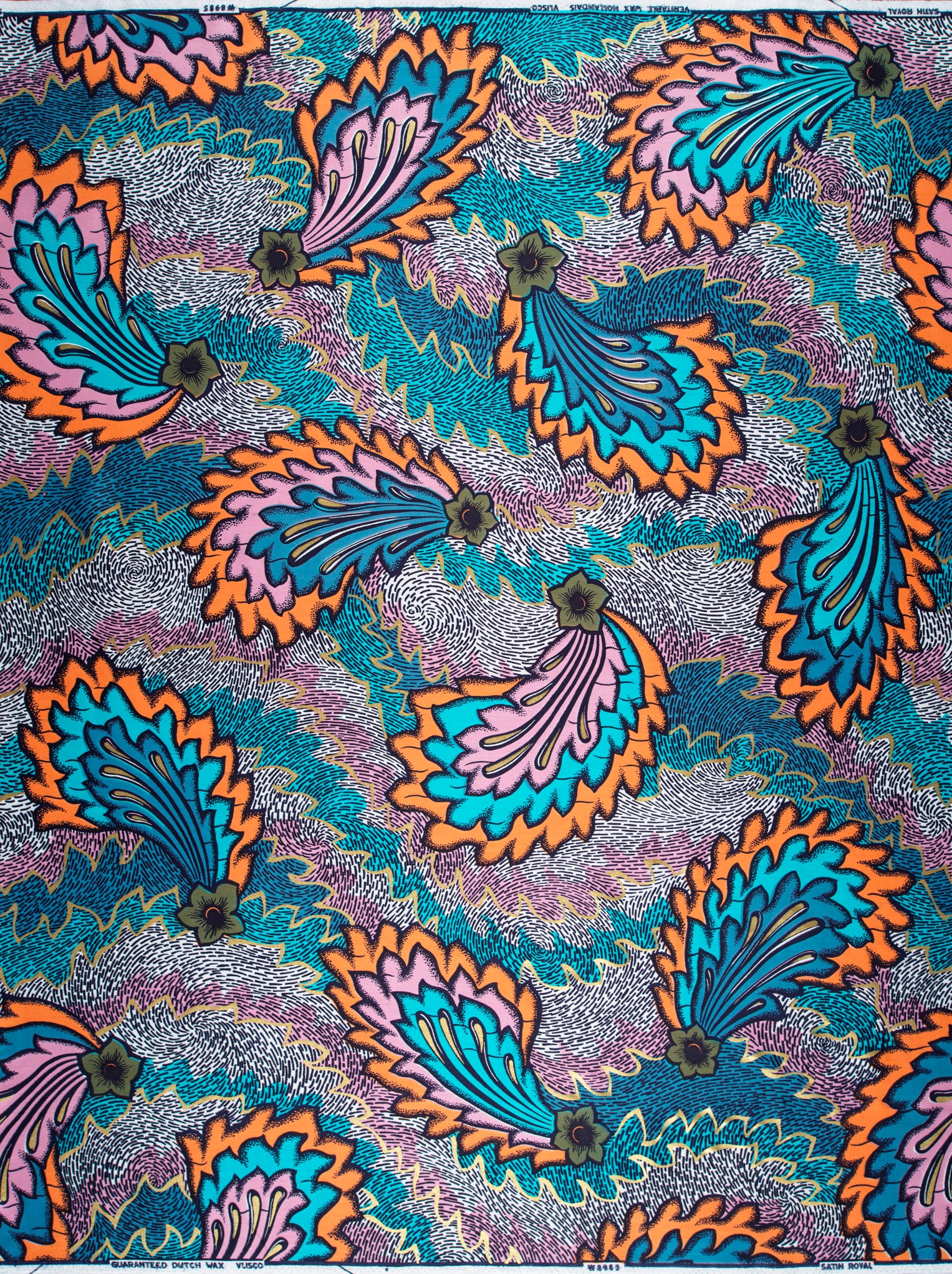 Satin Royal | VLW8985.007 | Gold Embellished