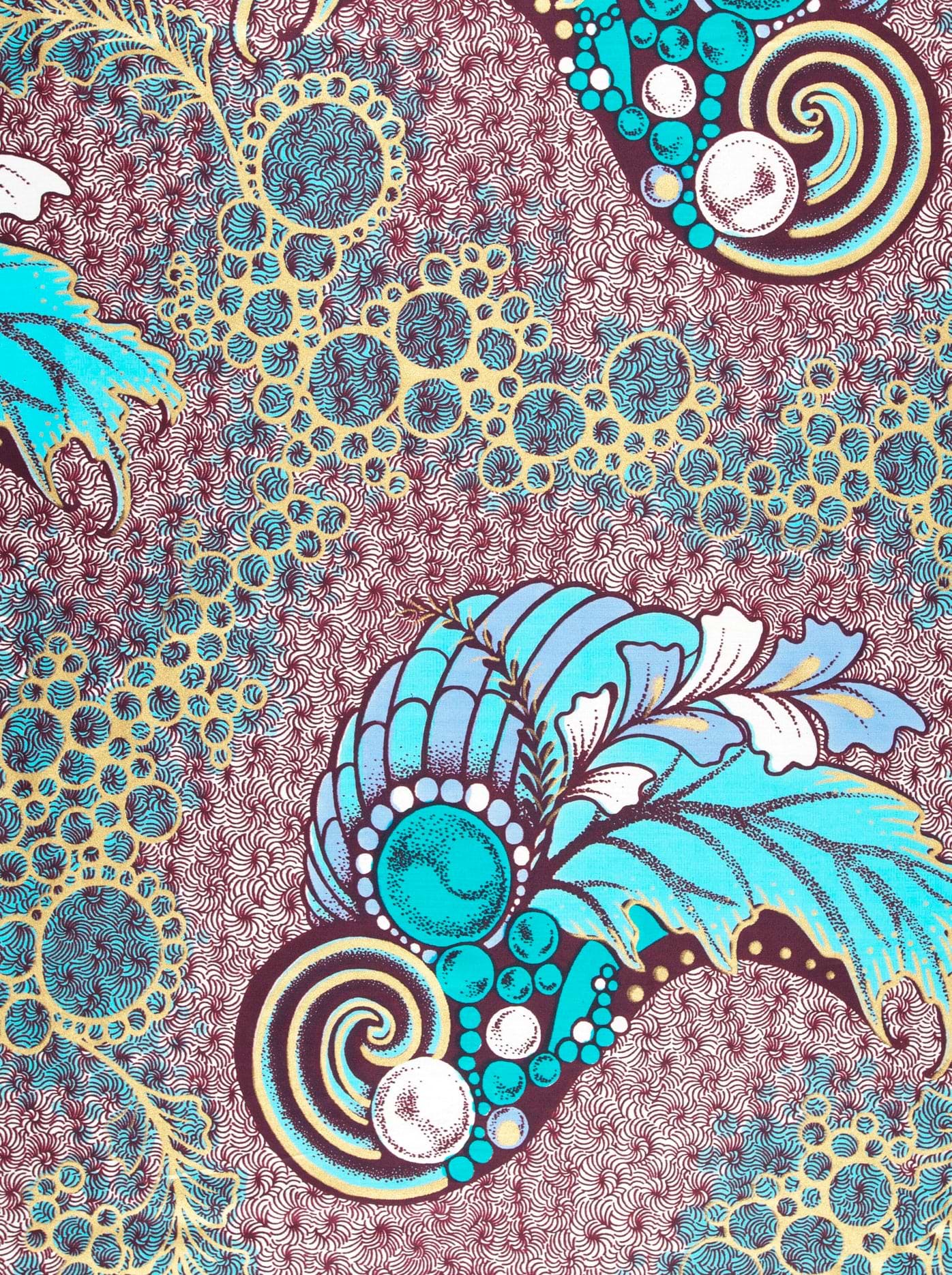 Satin Royal | VLW9427.002 | Gold Embellished