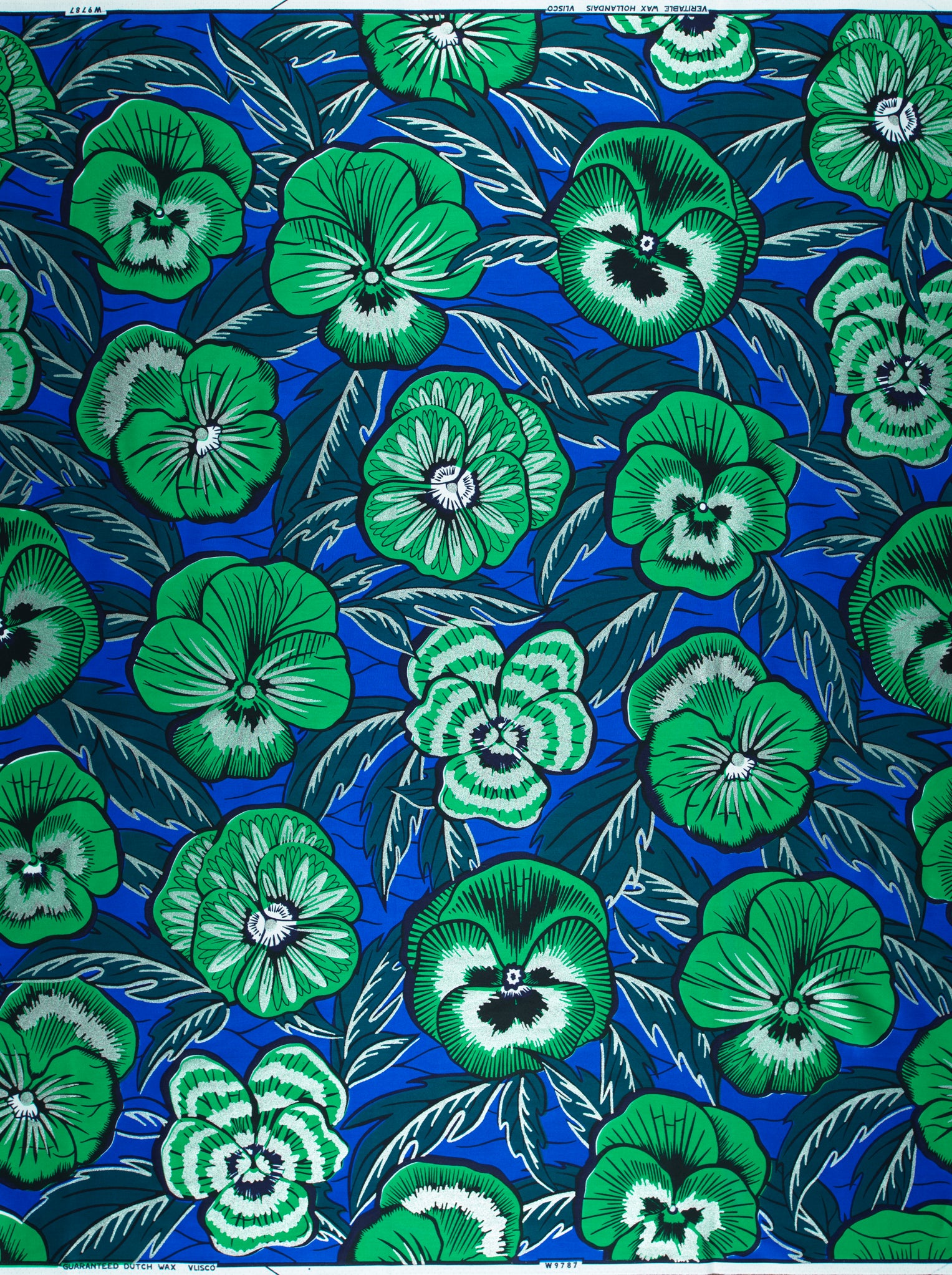 Wax Hollandais | VLW9787.005 | Orné de Vert Pastel
