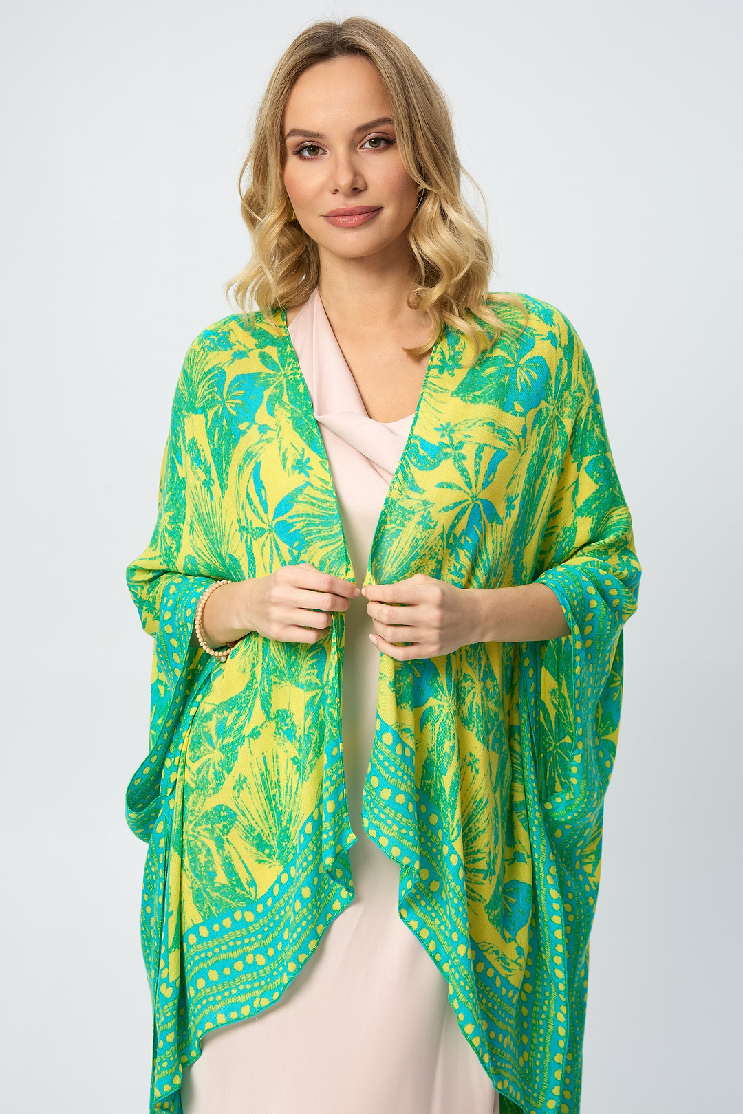 Tropical Print Kimono