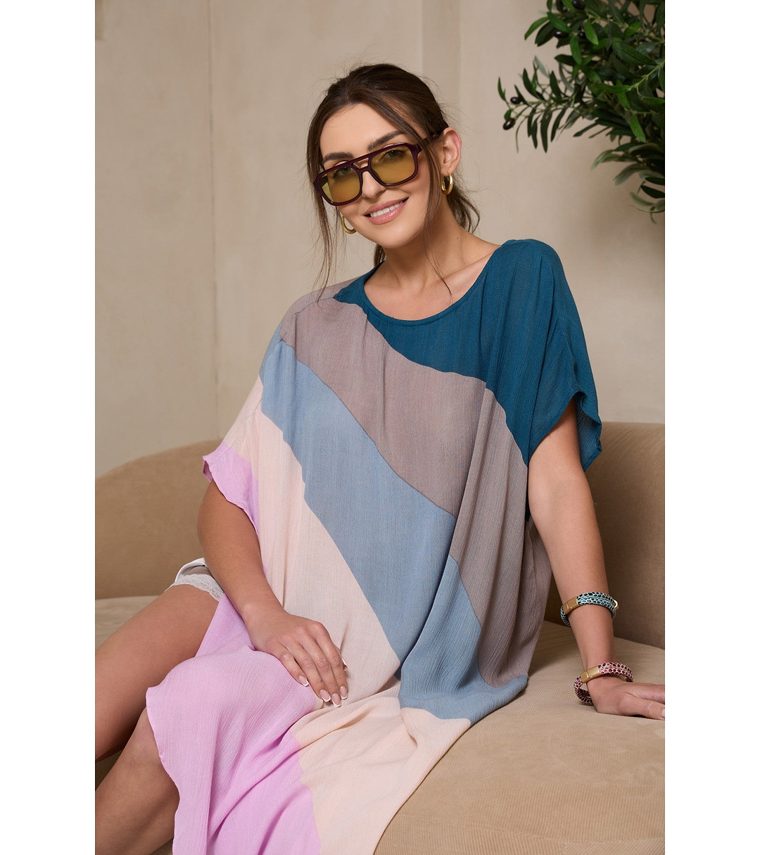 Kaftan Striped Maxi