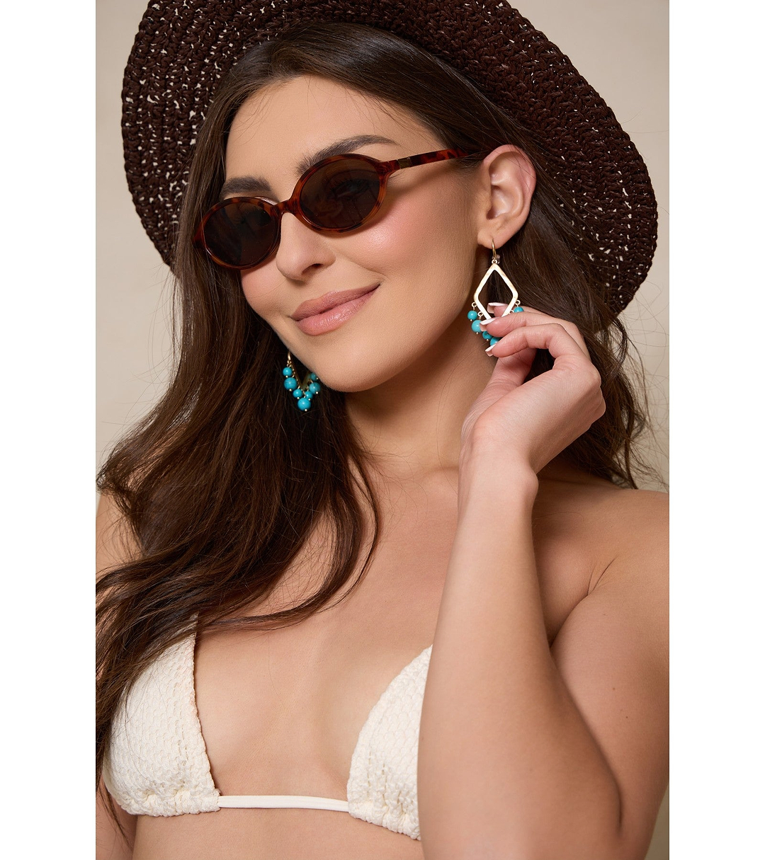 Sun Drop Earring Turquoise