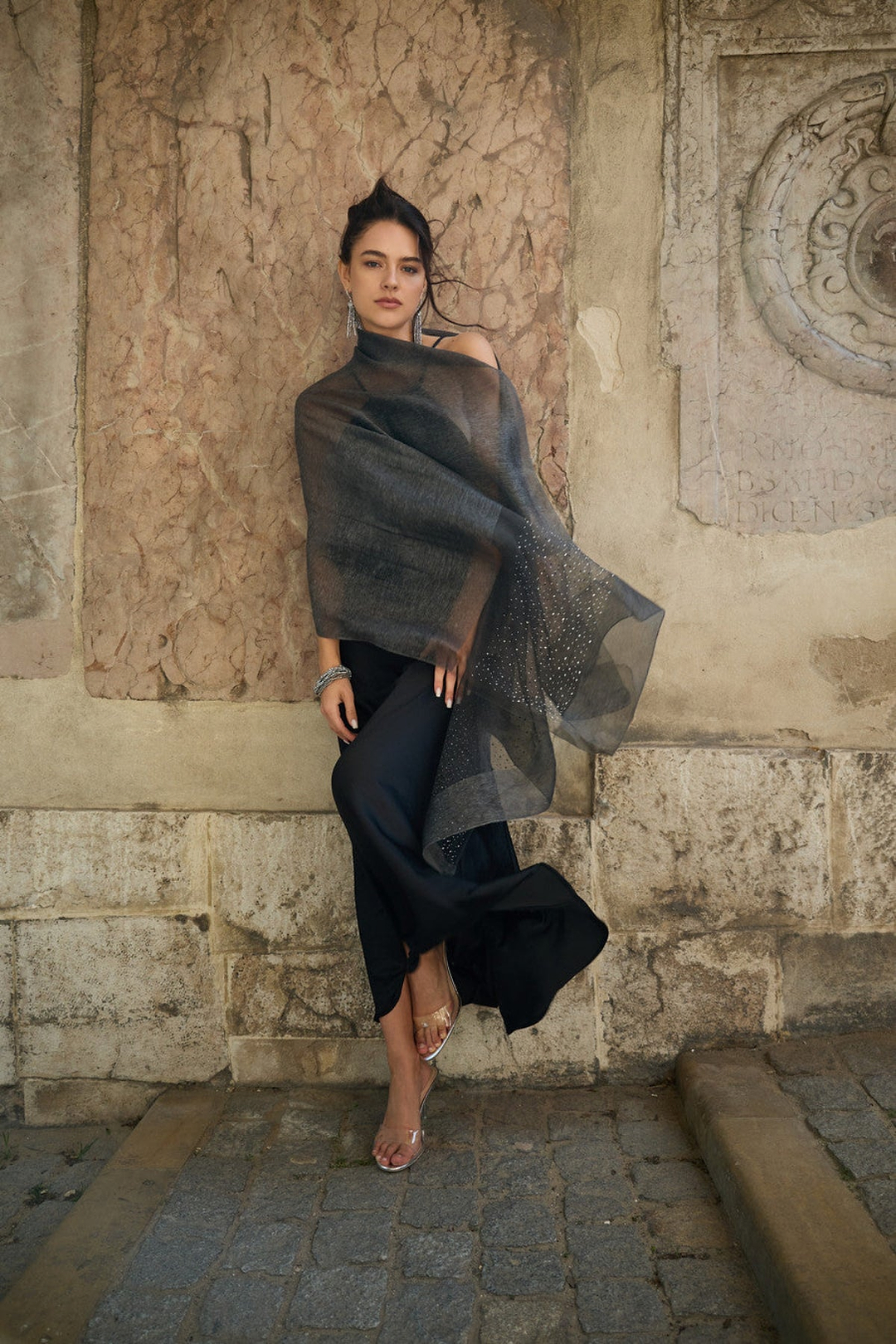 Star Gazer Scarf - Dim Gray