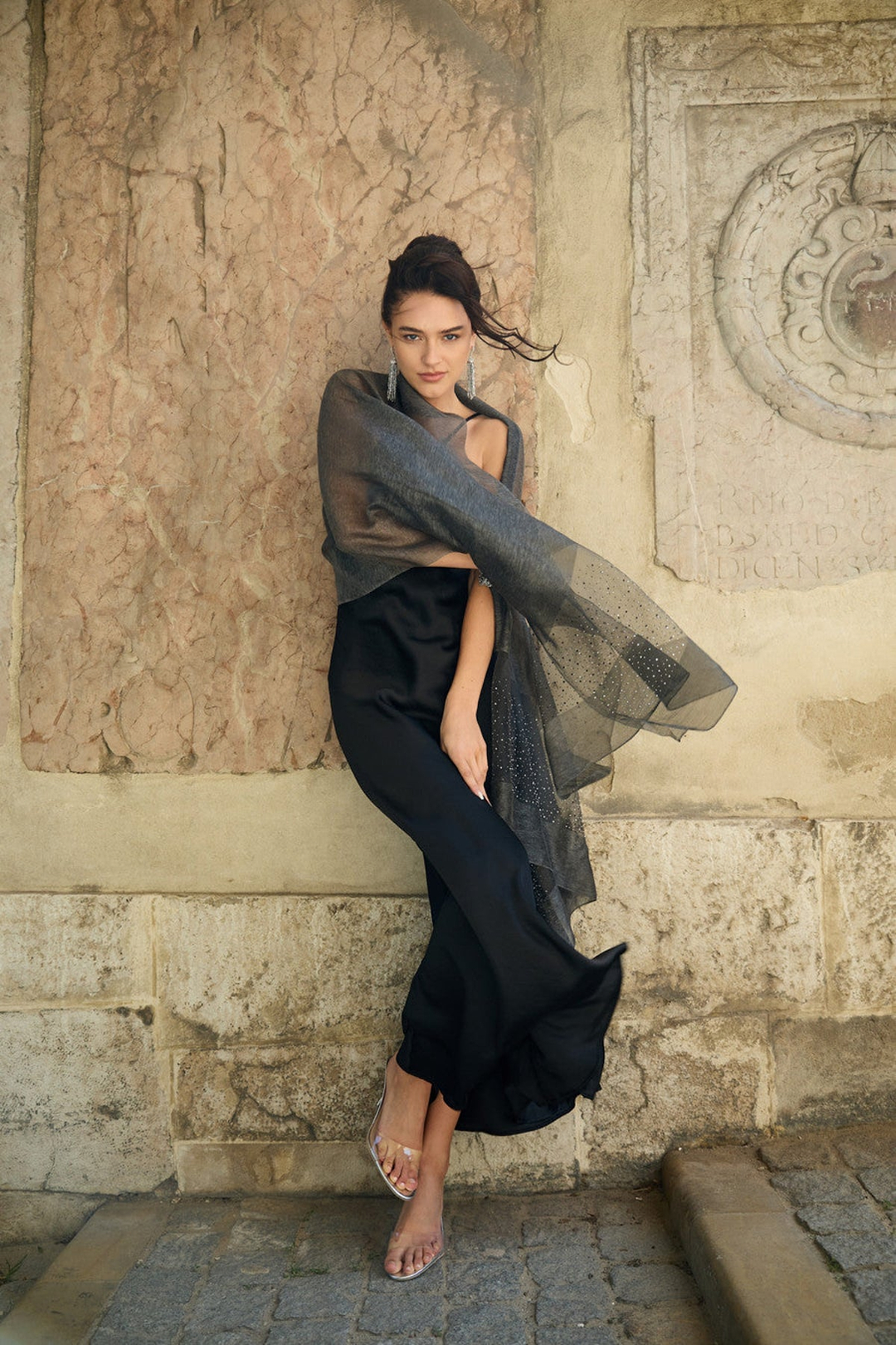 Star Gazer Scarf - Dim Gray