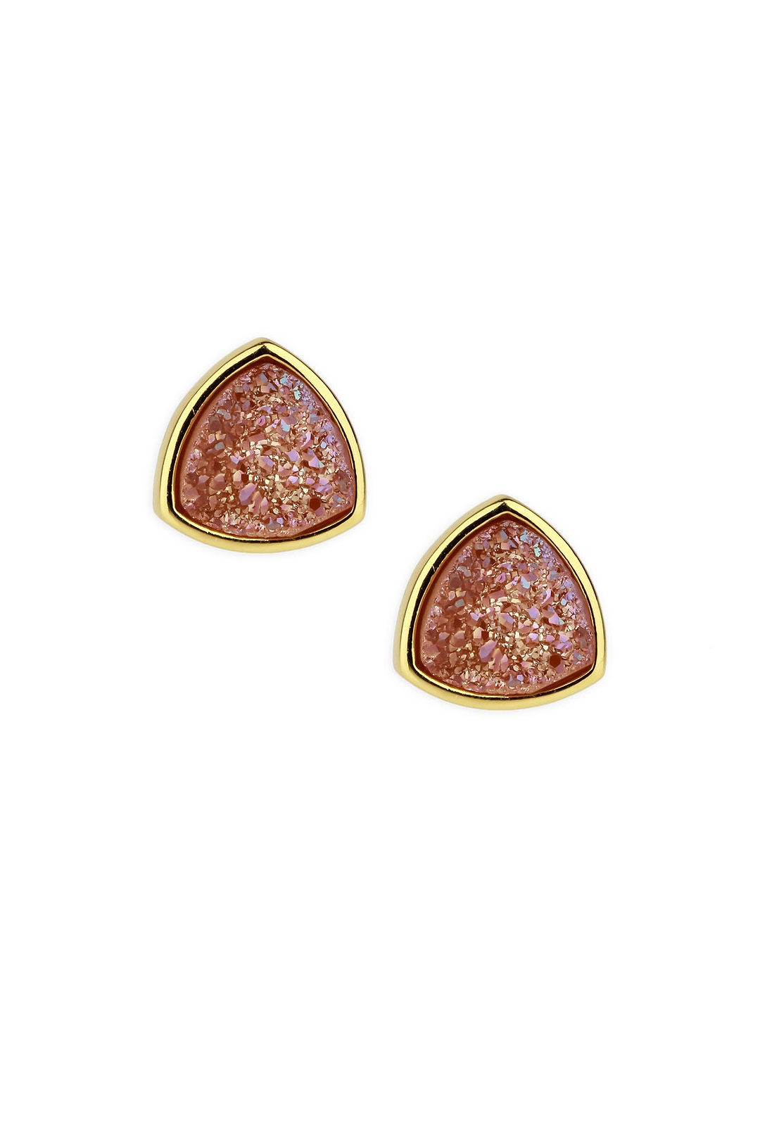 Druzy Stone Studded Earrings