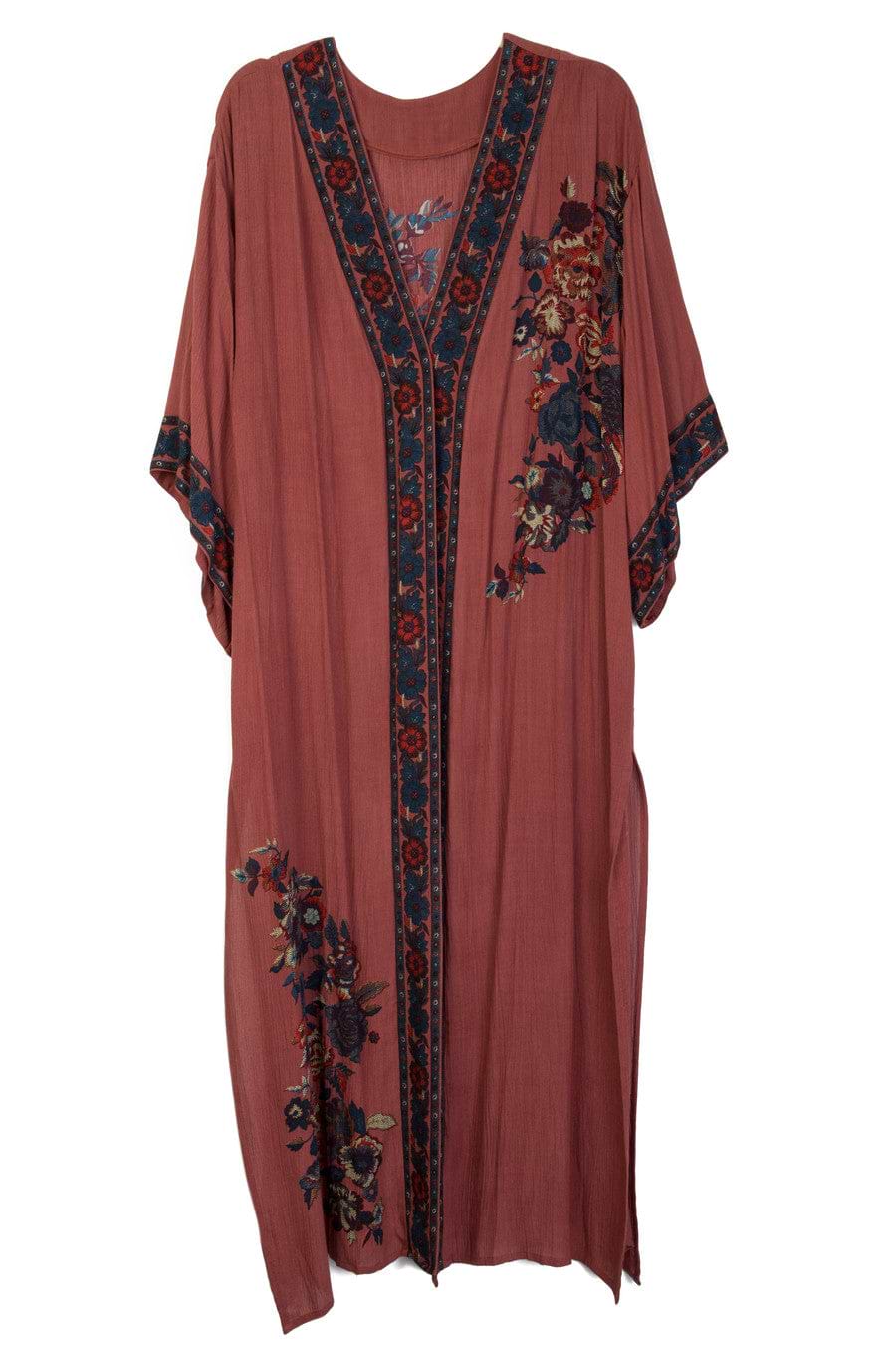 Long Floral Kimono Cover Sienna