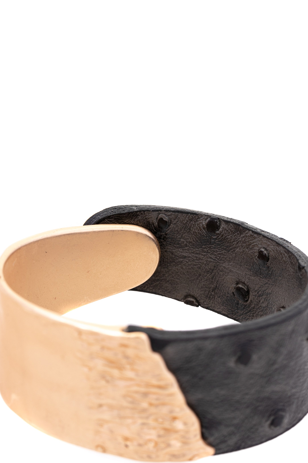 Wild Ways Metal Leather Bracelet