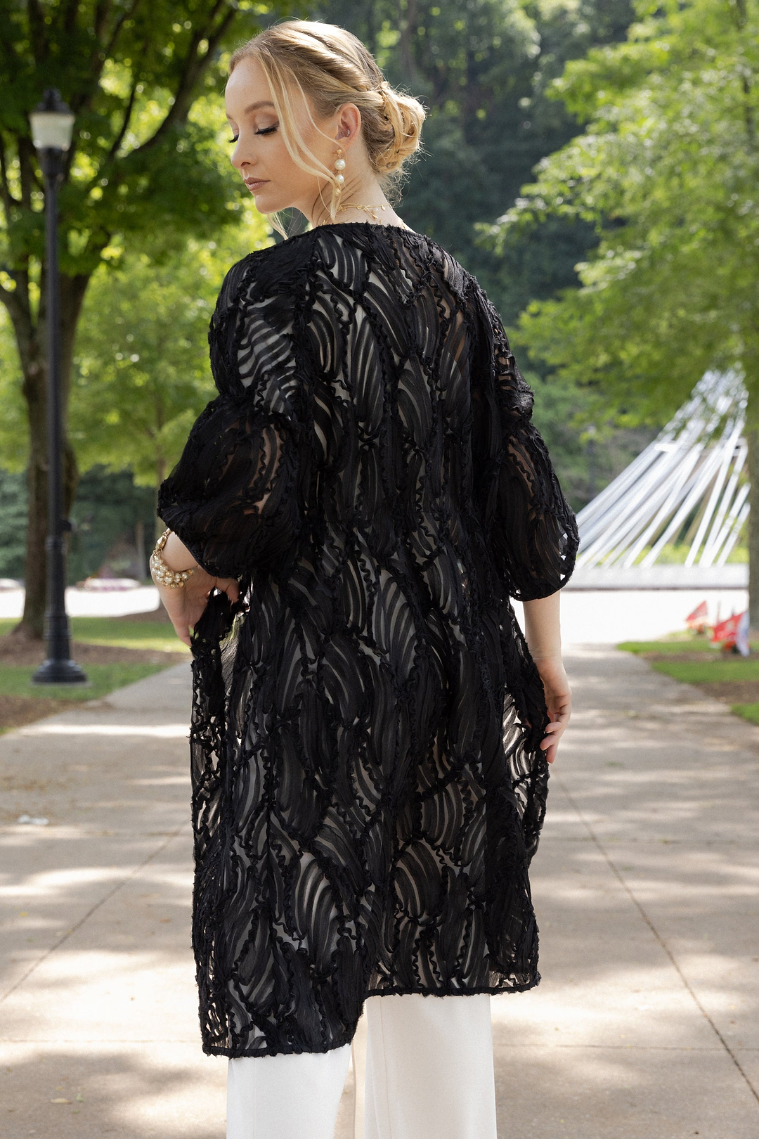 Midi Cutout Duster