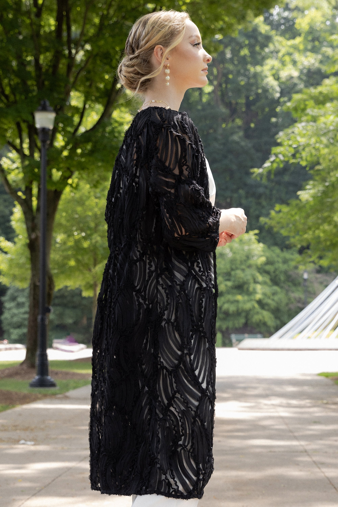 Midi Cutout Duster