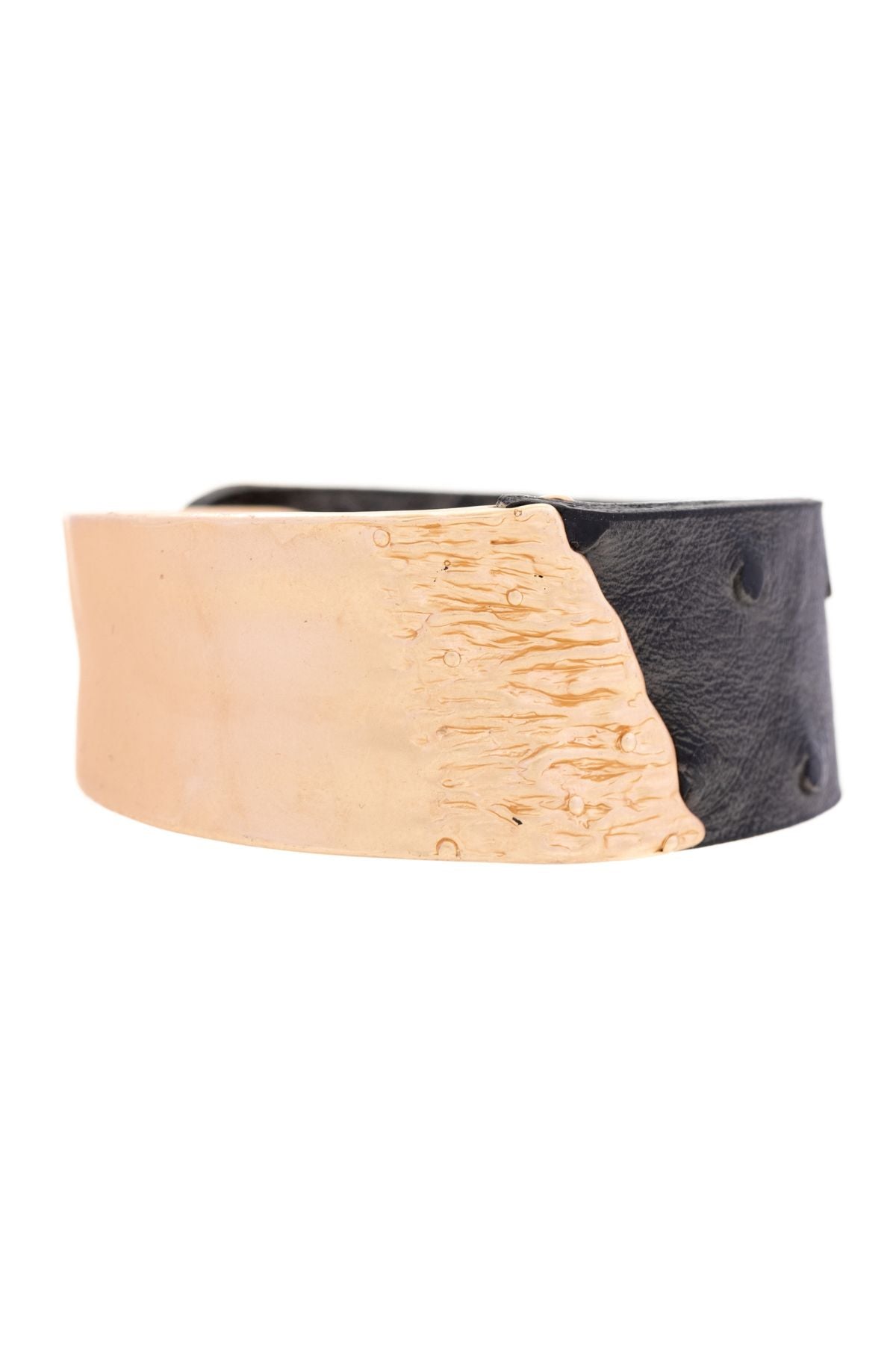 Wild Ways Metal Leather Bracelet
