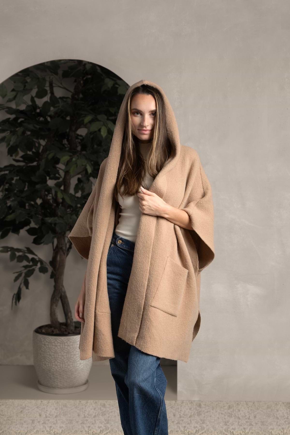 Hooded Oversized Kimono – SAACHI