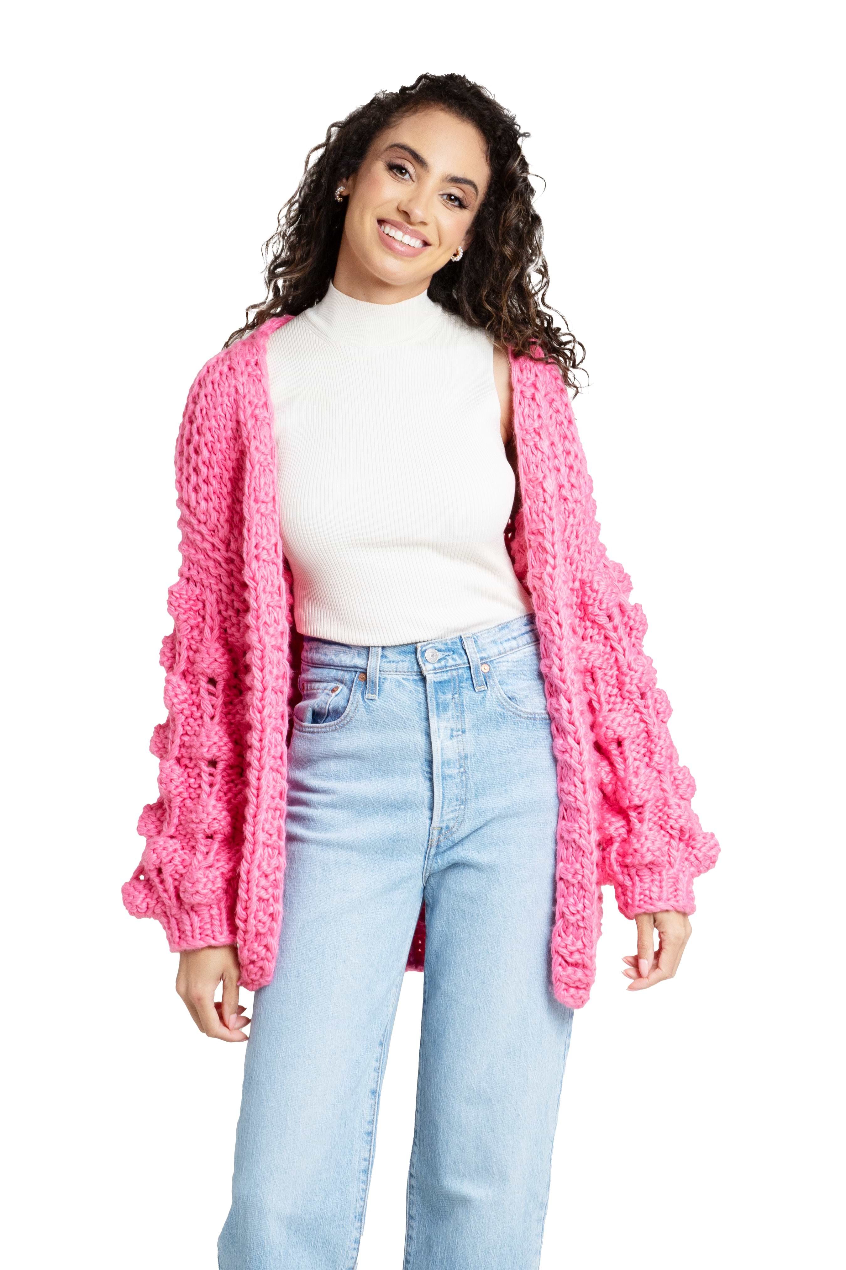 新品未開封　special hand knit cardigan　バナナミルク Cardigan No.8 | Easy knitting pattern – Daisy & Peace
