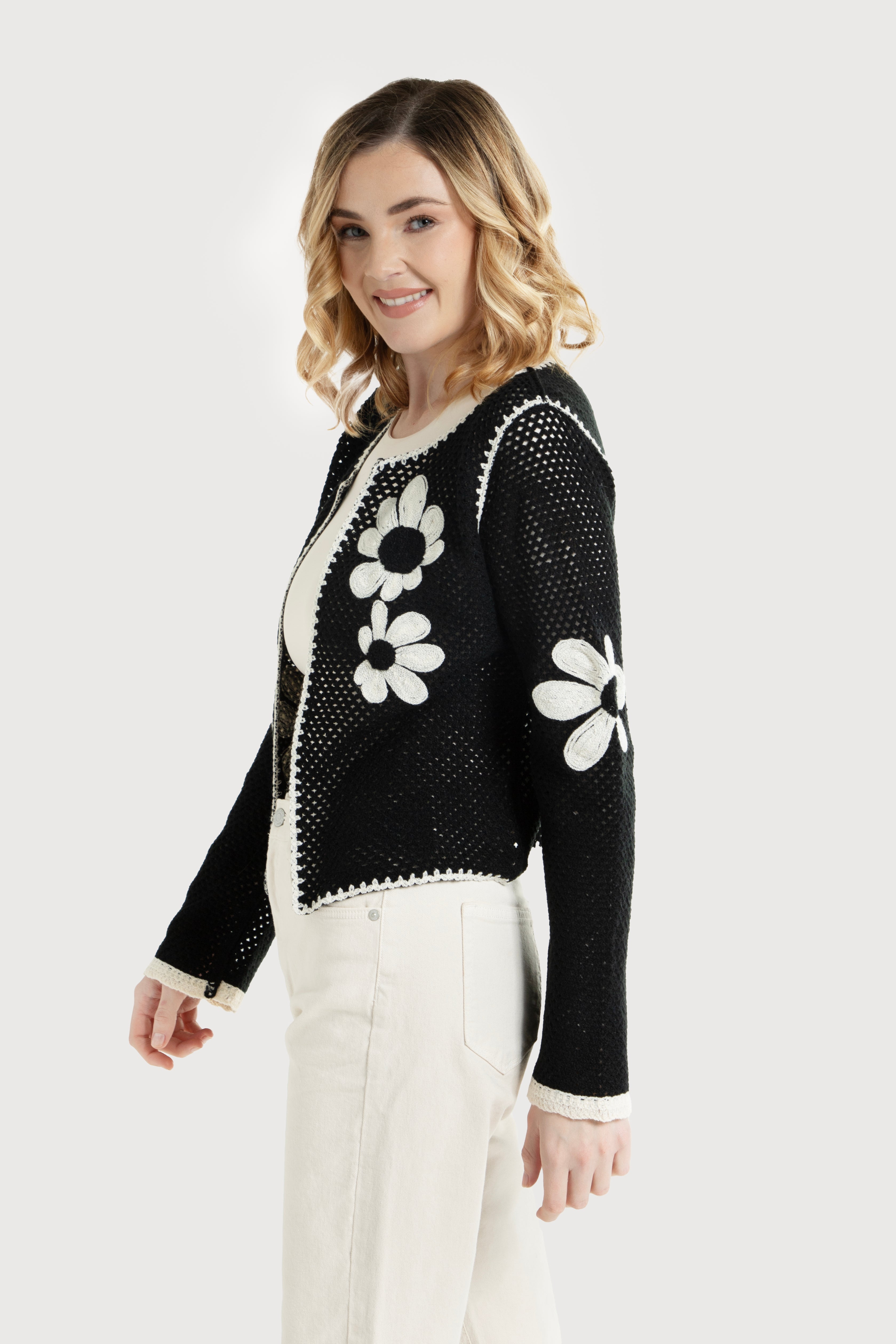 SANCHA CARDIGAN 2.0 ブラック Size 1 333020-45614-UNDERCOVER-