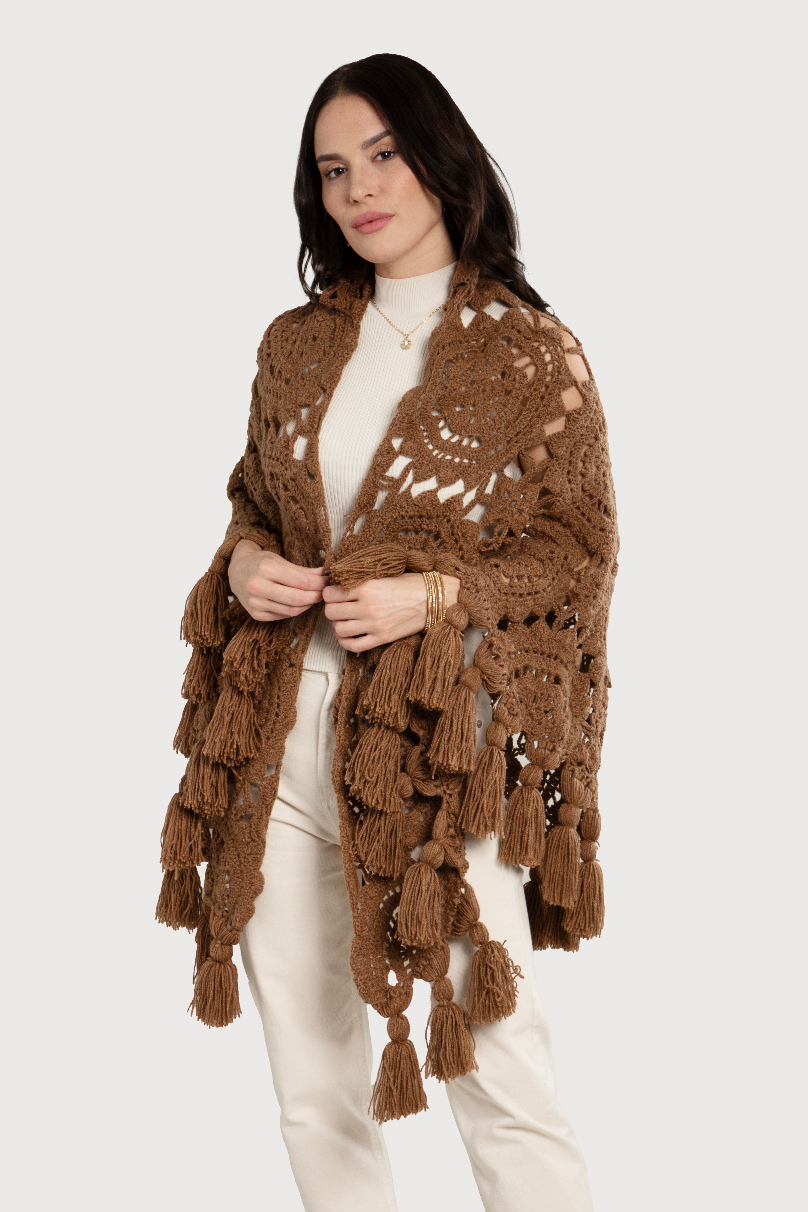 Crocheted Sunshine Shawl – SAACHI