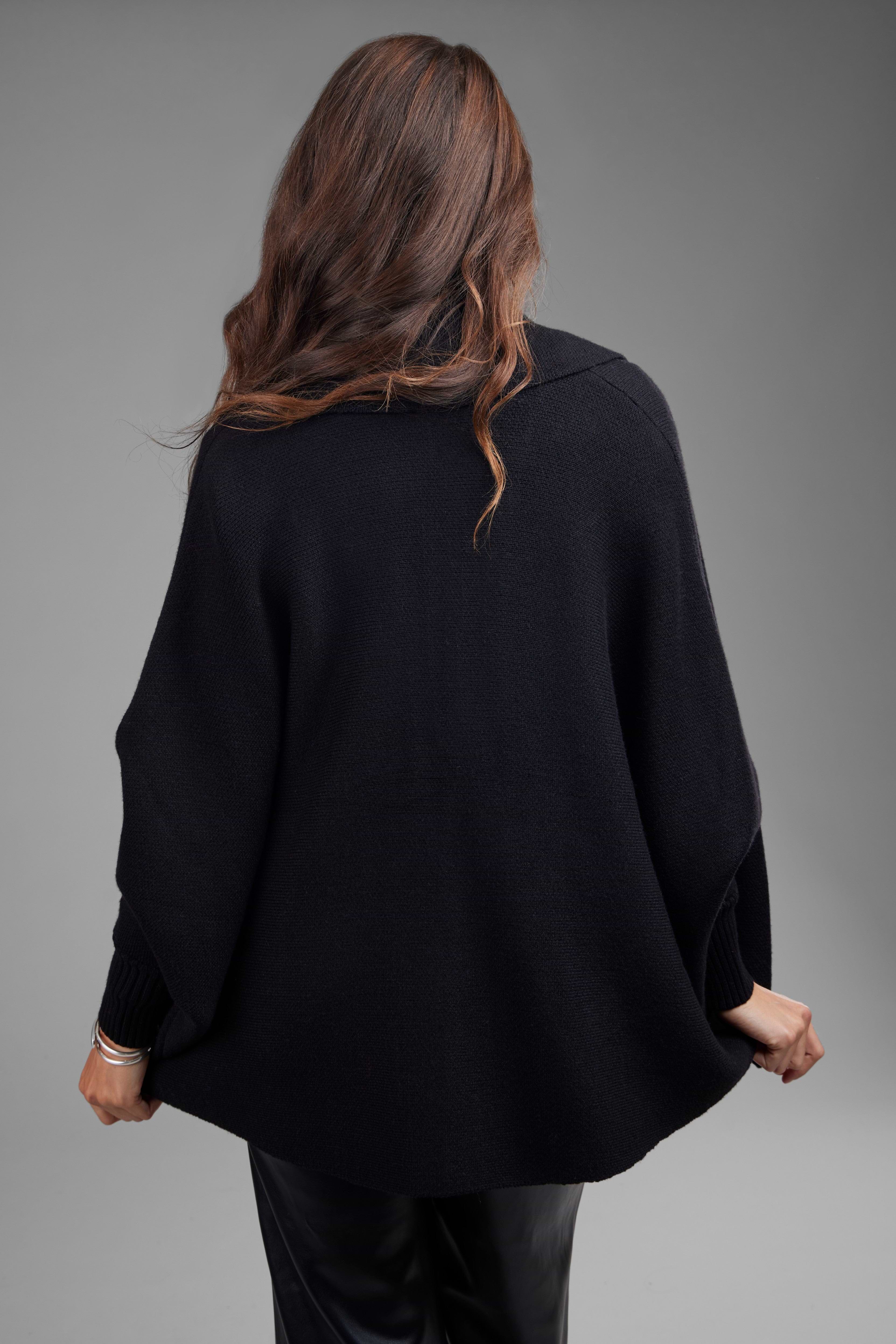 Open Front Oversized Cardigan Sweater – SAACHI