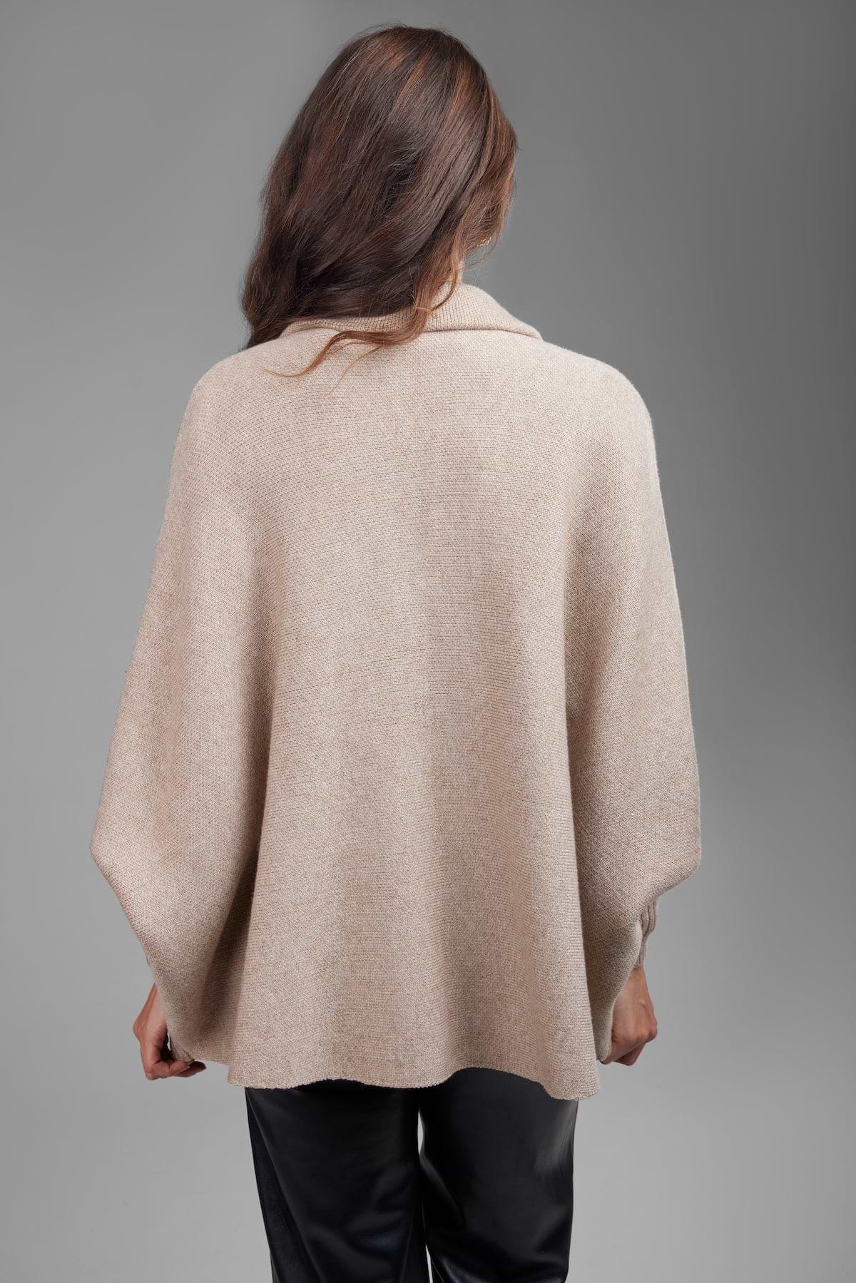Open Front Oversized Cardigan Sweater – SAACHI