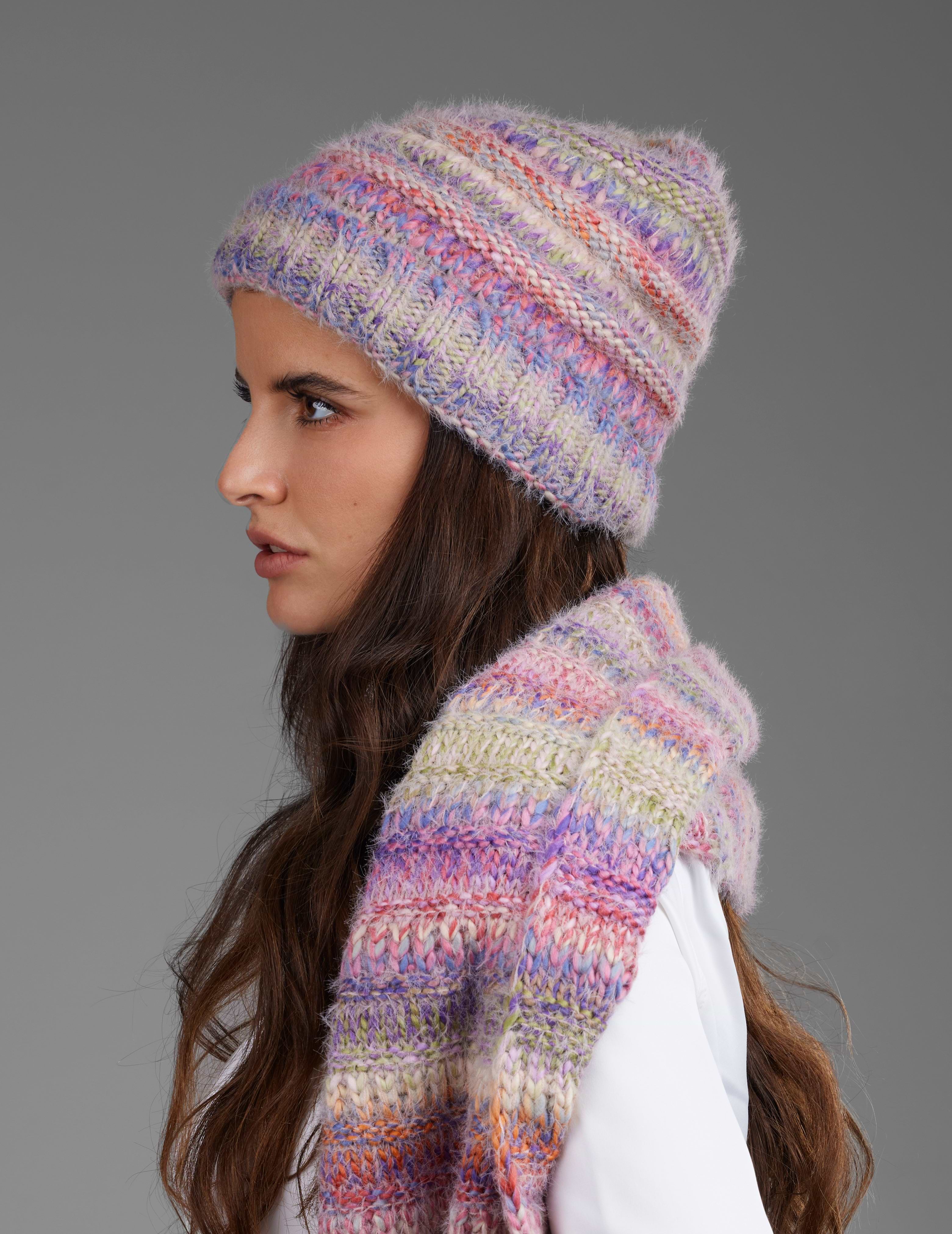 Multicolored Knit Scarf – SAACHI