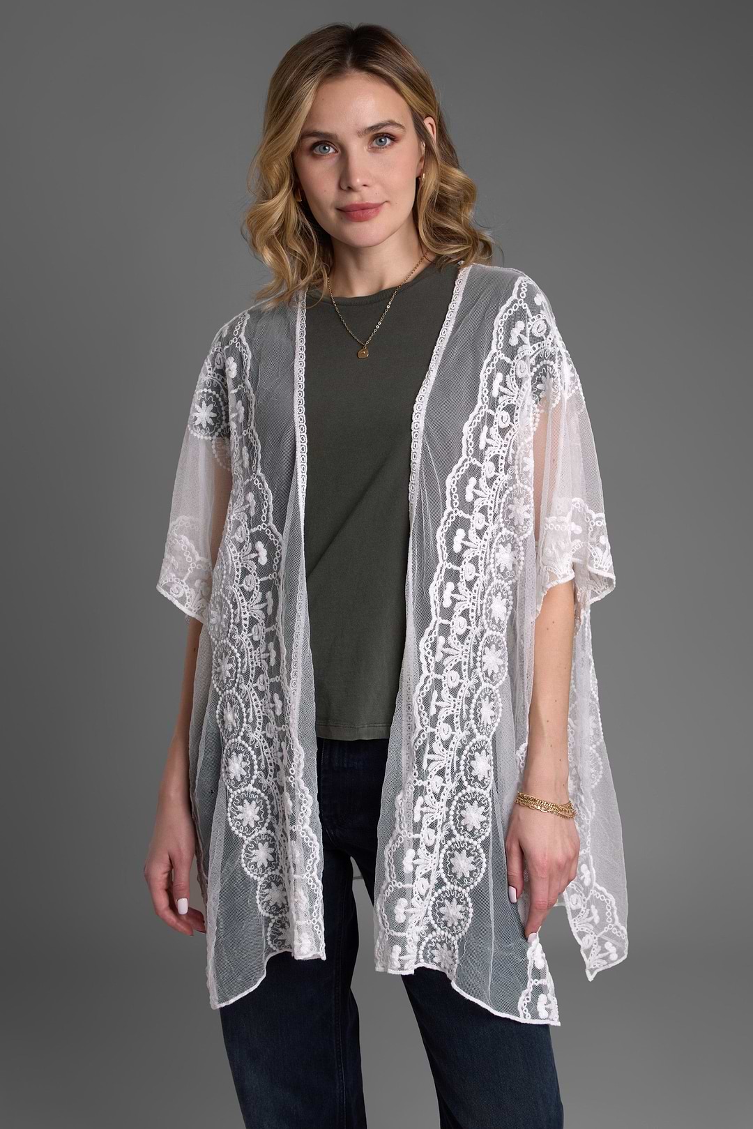 Lace Kimono