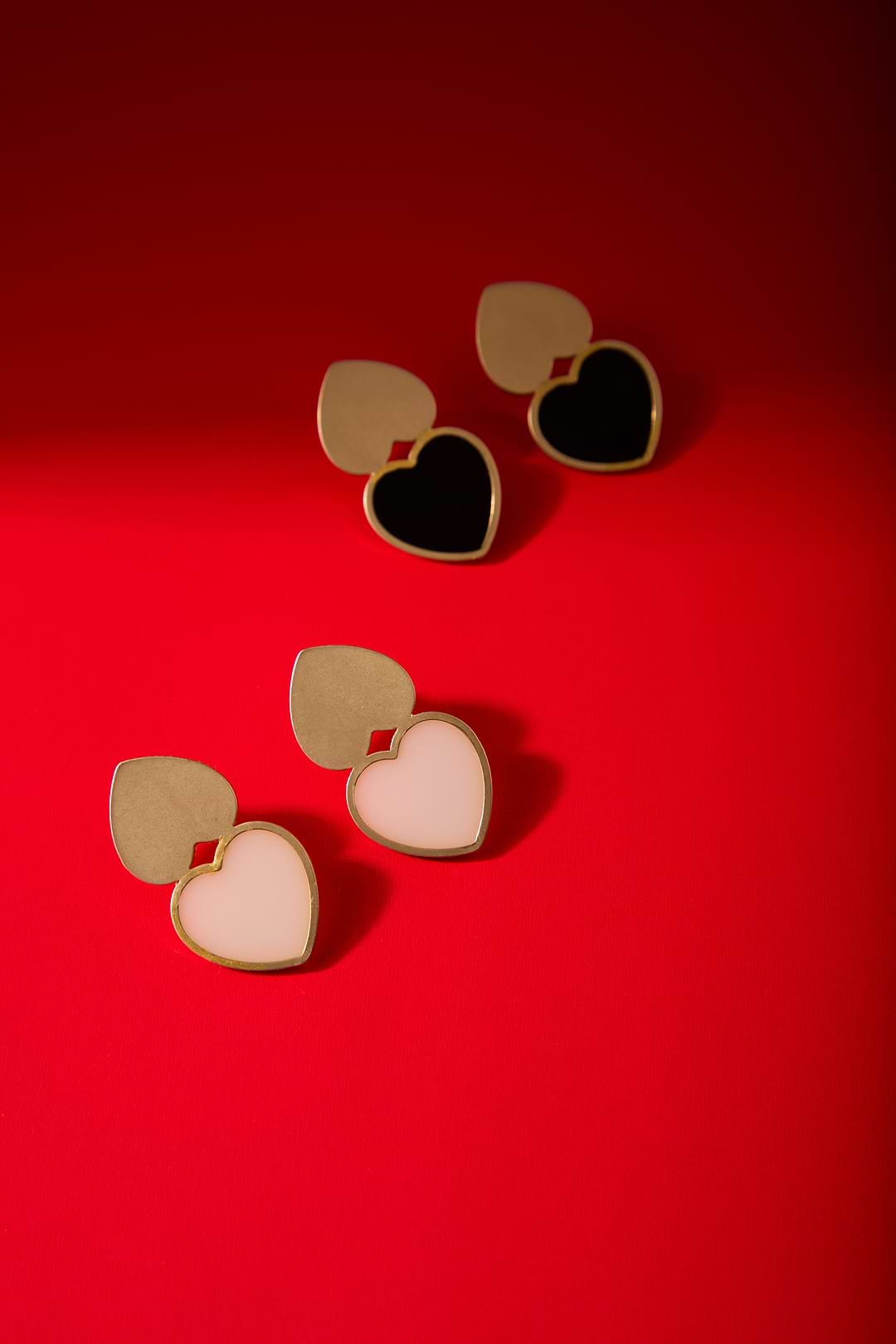 Heart Duo Earrings