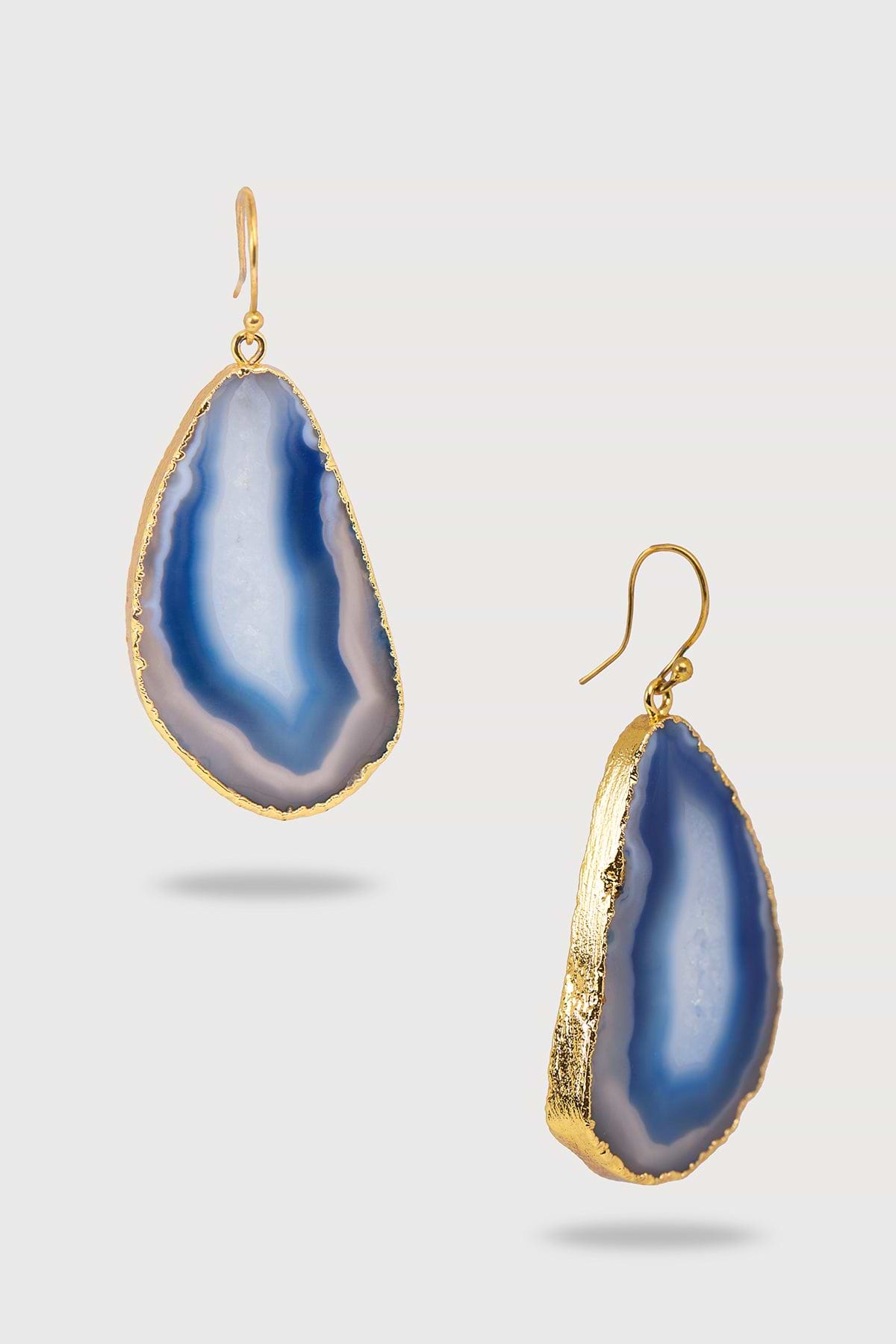 Agate Dangle Earrings