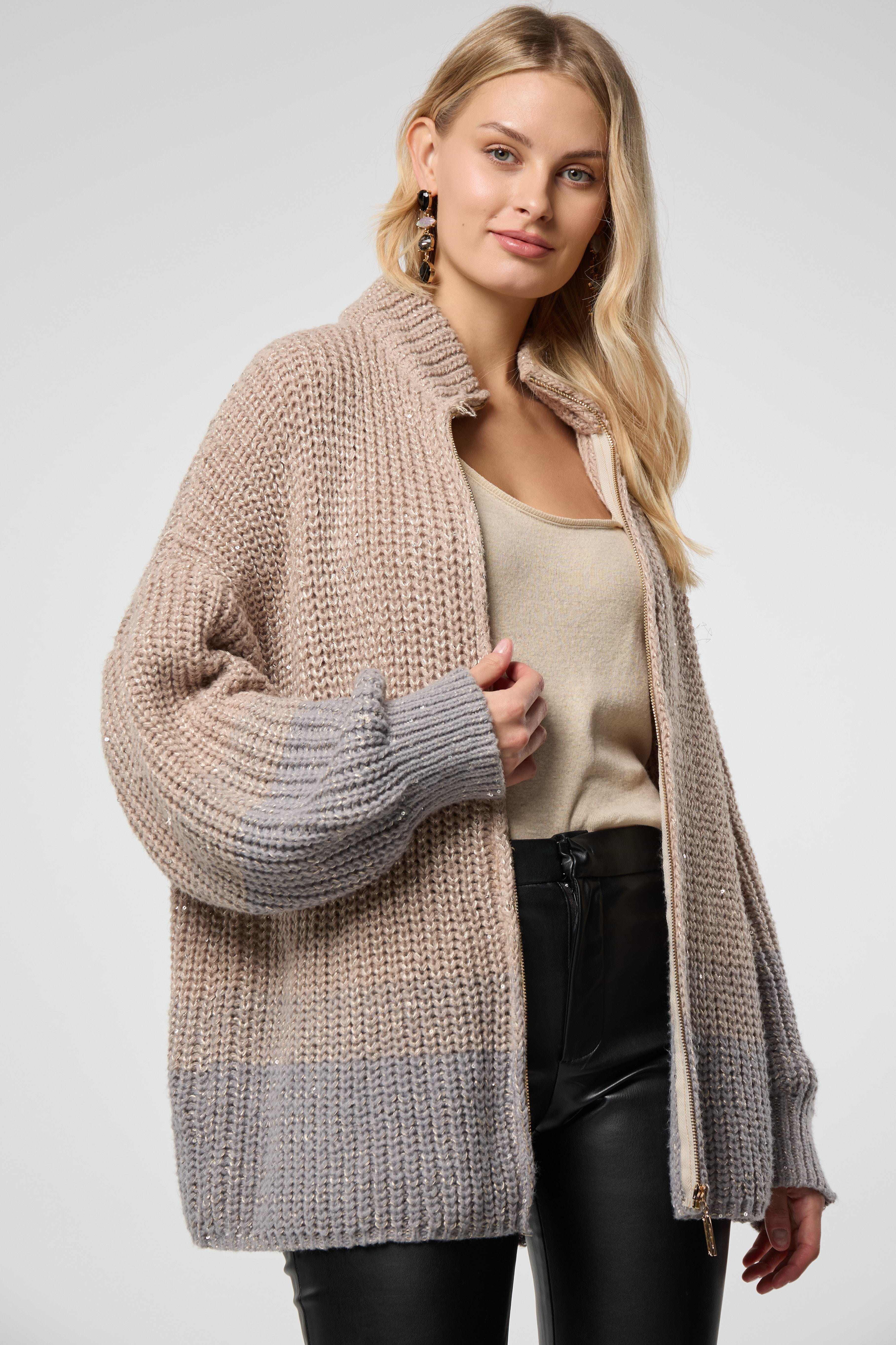 トップス SHISHIKUI Mix cardigan / GREIGE The Danni Cardigan – LISA YANG
